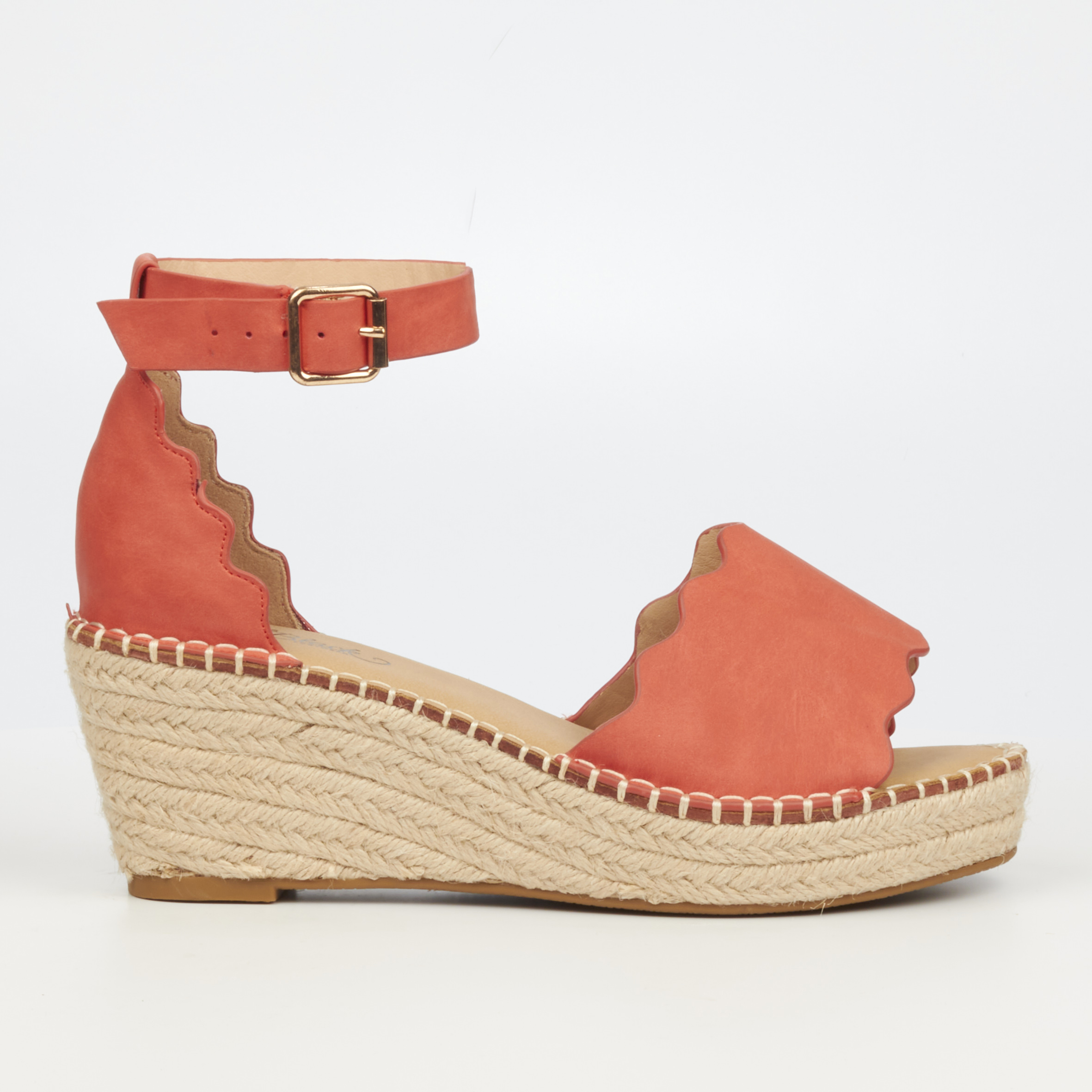 MISS BLACK ORANGE JAYDA1 WEDGES | Rosella - Style inspired by elegance