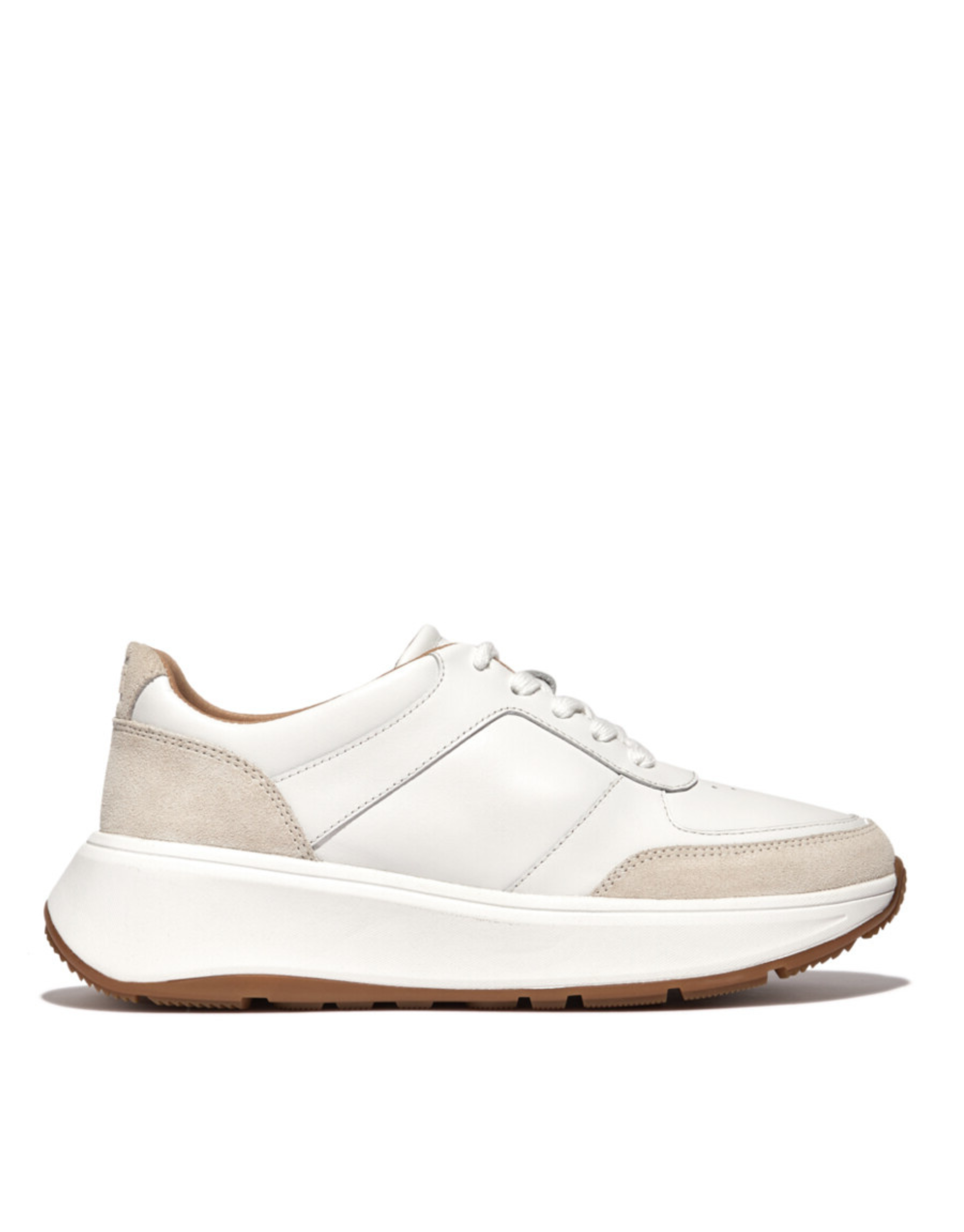 FIT FLOP WHITE F-MODE SNEAKERS | Rosella - Style inspired by elegance