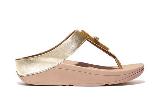 FIT FLOP PLATINO FINO RESIN LOCK SANDAL Rosella Style inspired by elegance