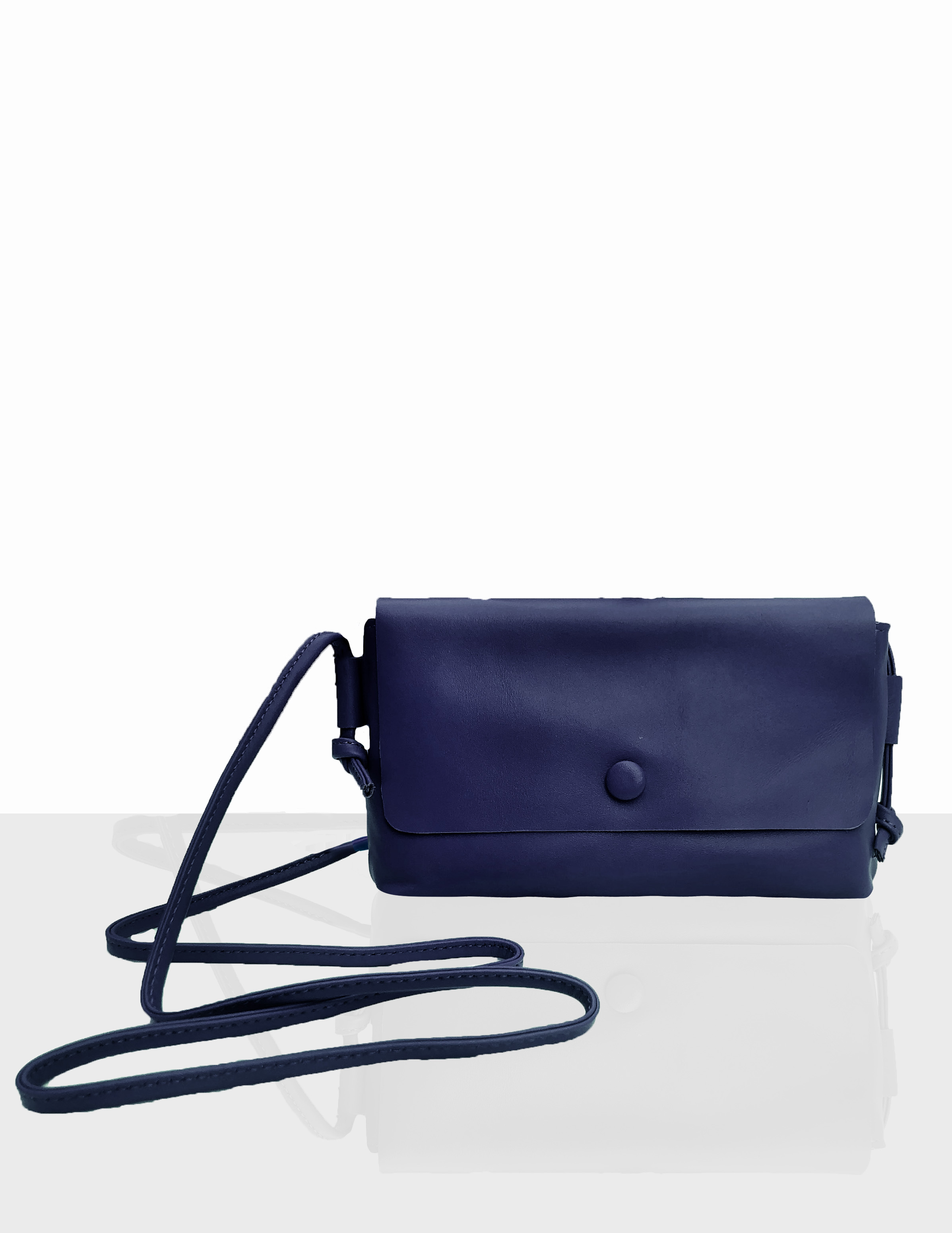 navy sling bag