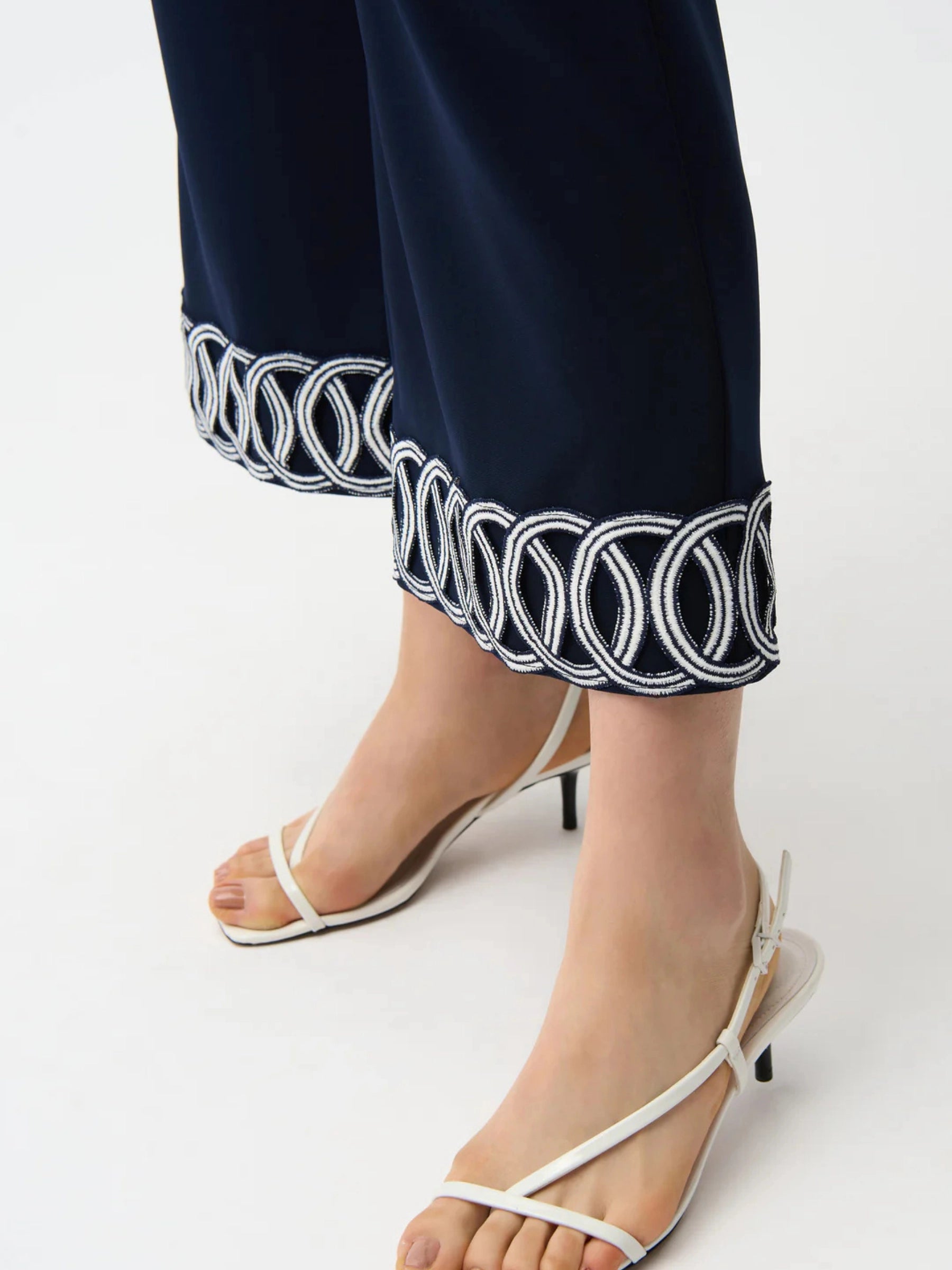 JOSEPH RIBKOFF BLUE VANILLA LDS PANTS