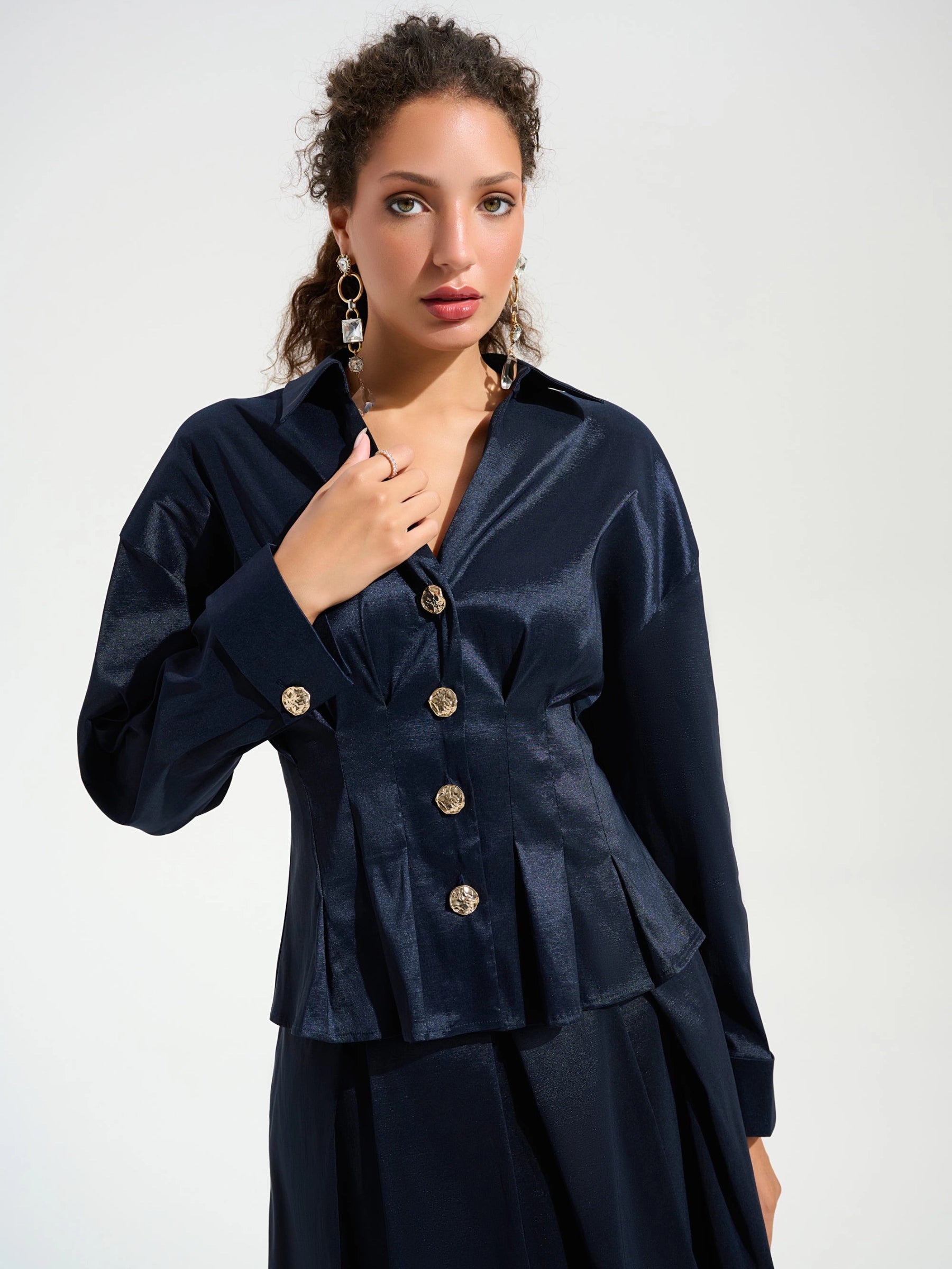 JOSEPH RIBKOFF MIDNIGHT BLUE LDS TOP
