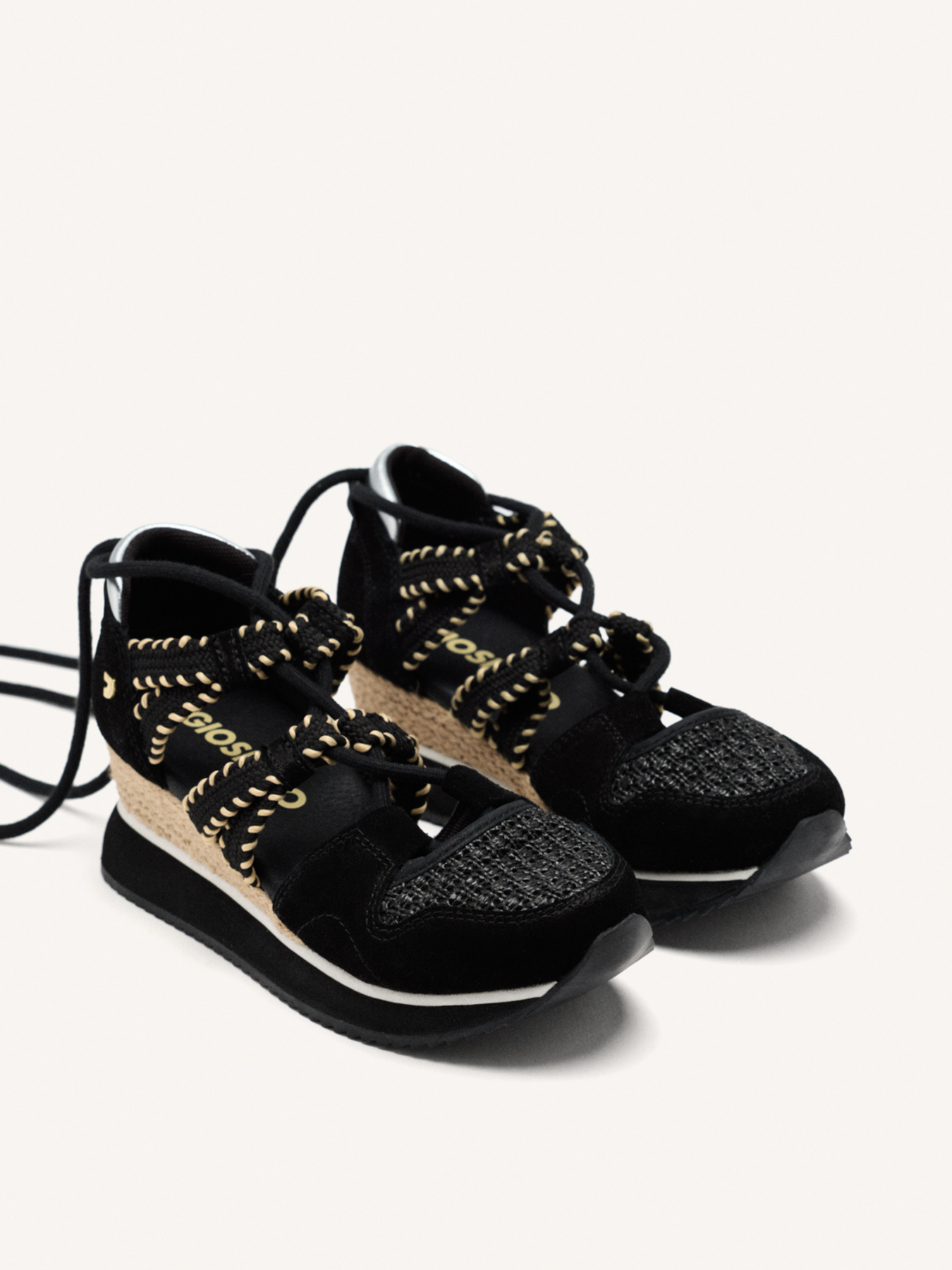 GIOSEPPO BLACK GRISWOLD ESPADRILLE