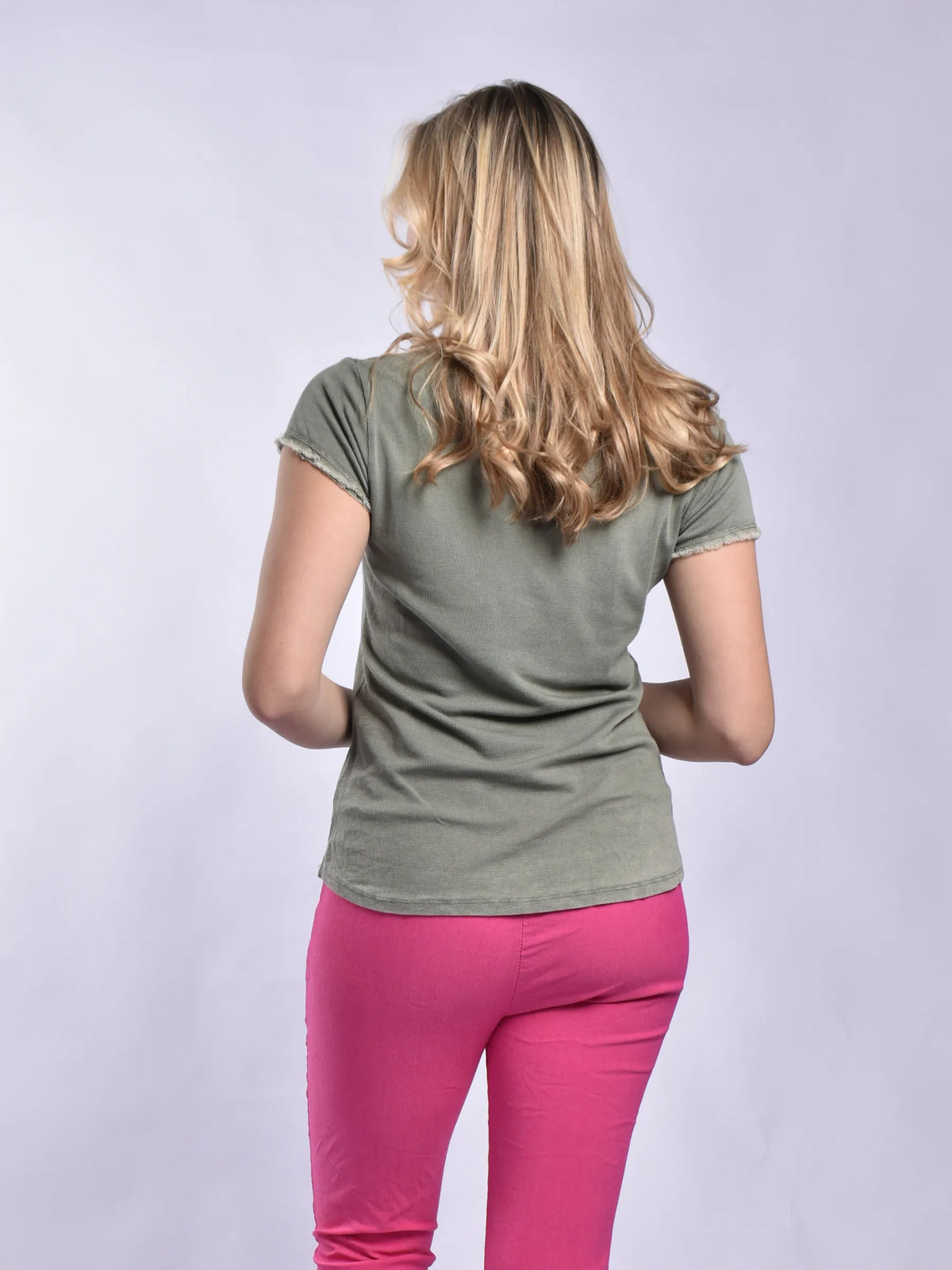 Made In Italy V-neck Top