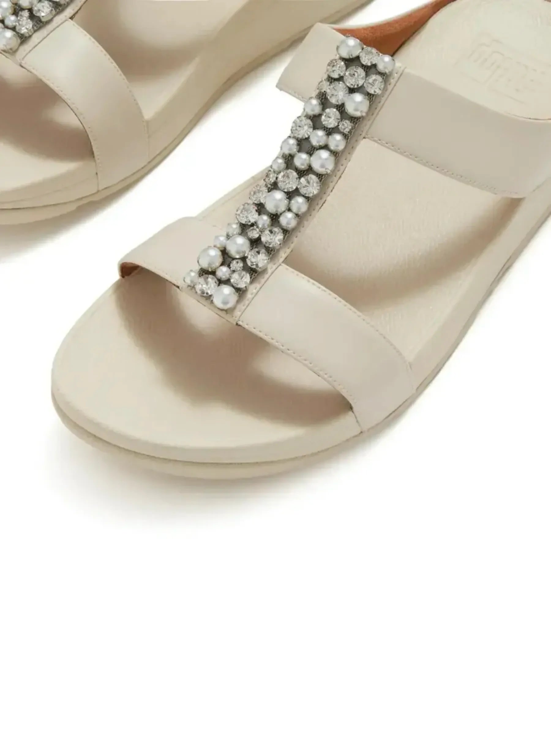 FIT FLOP FINO PEARL & CRYSTAL H-BAR SANDAL