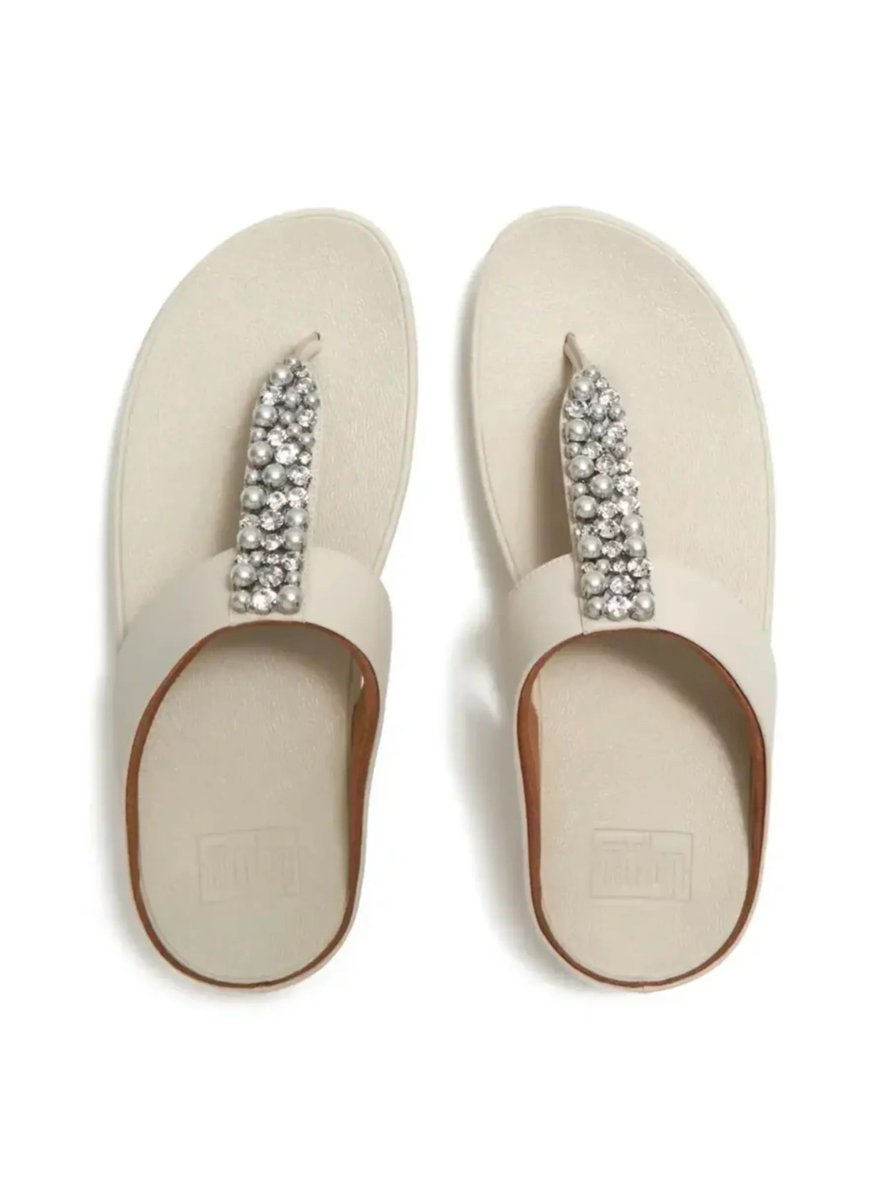 FIT FLOP FINO PEARLS & CRYSTAL SANDAL