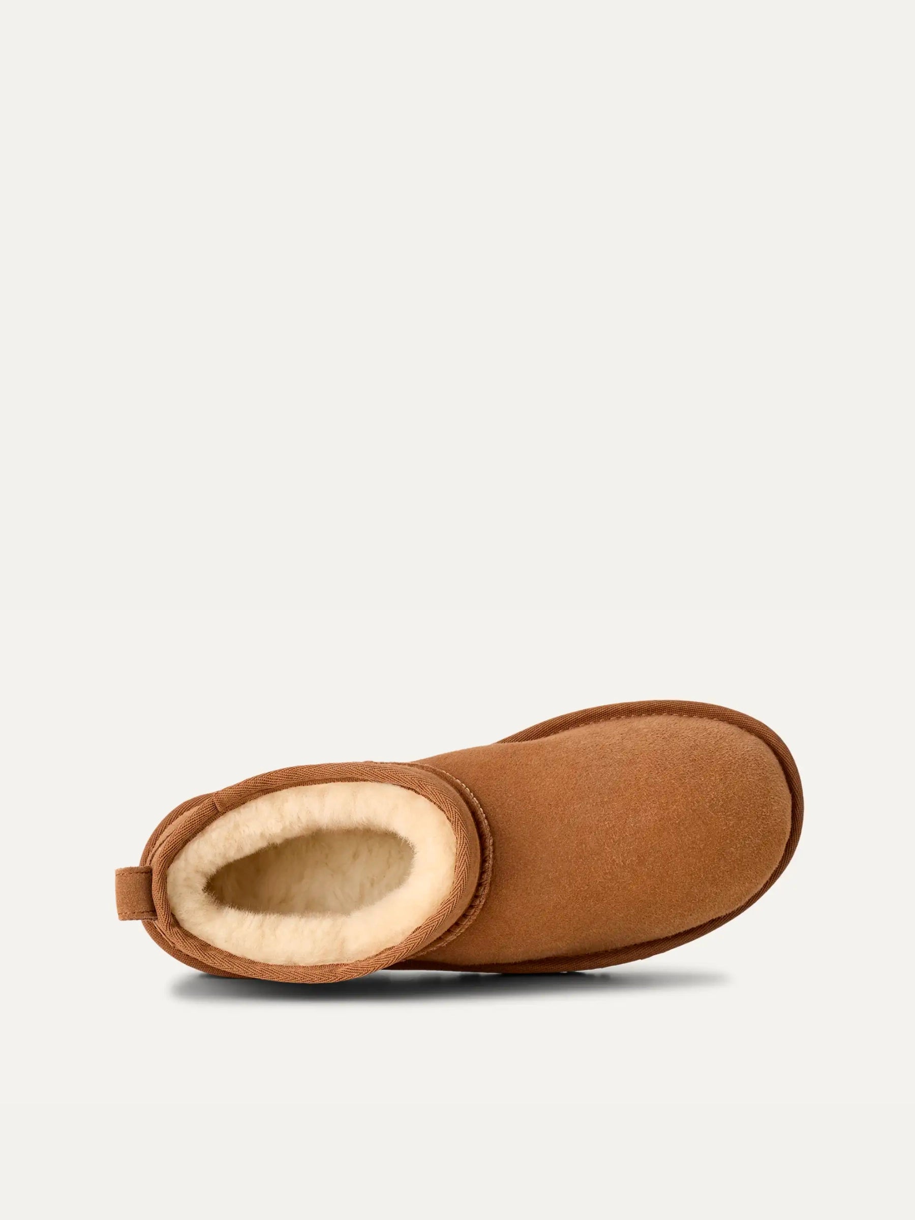 UGG CHESTNUT CLASSIC ULTRA MINI SUEDE BOOT