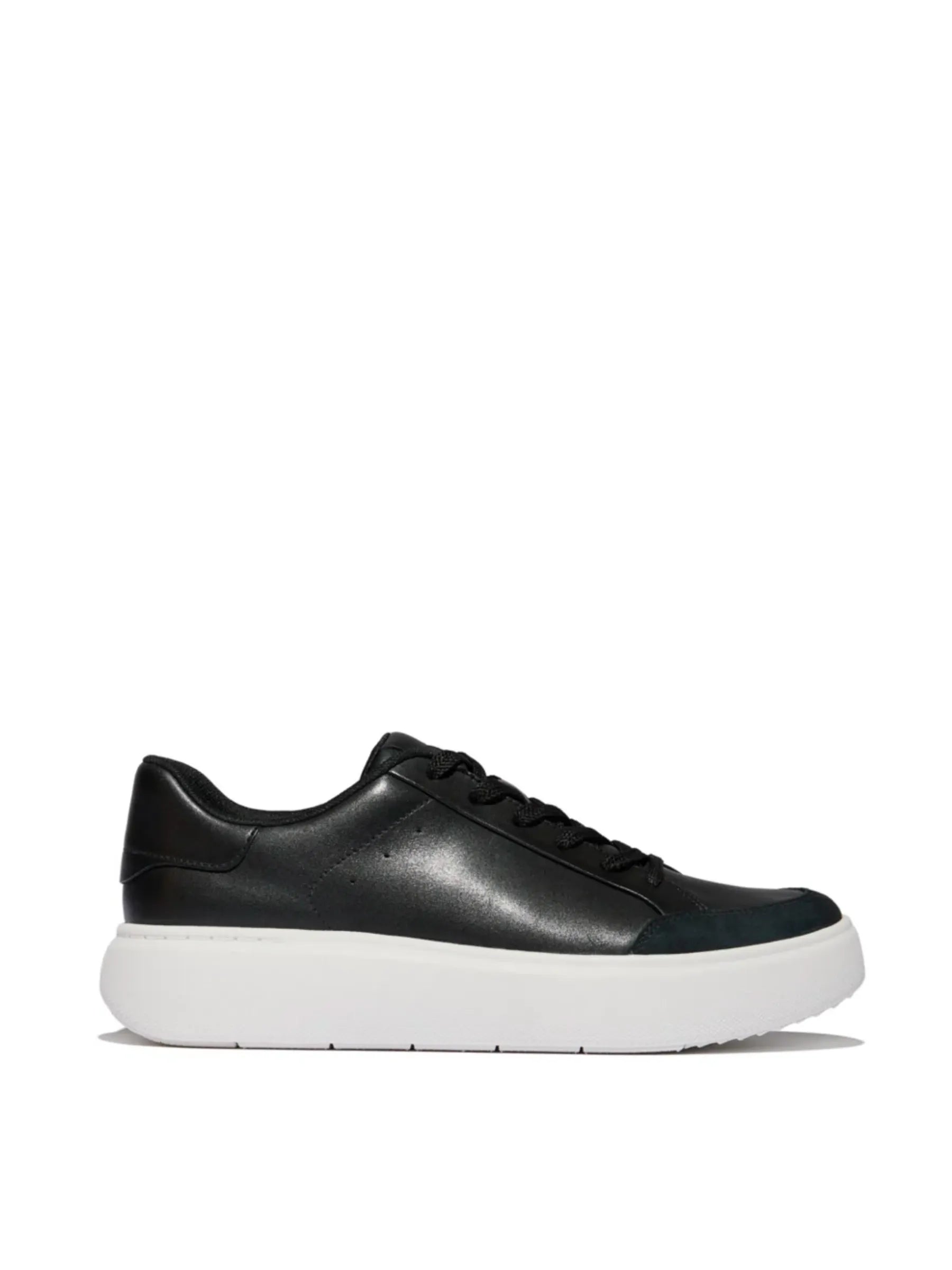 FITFLOP RTG WHITE SUEDE LEATHER SNEAKER