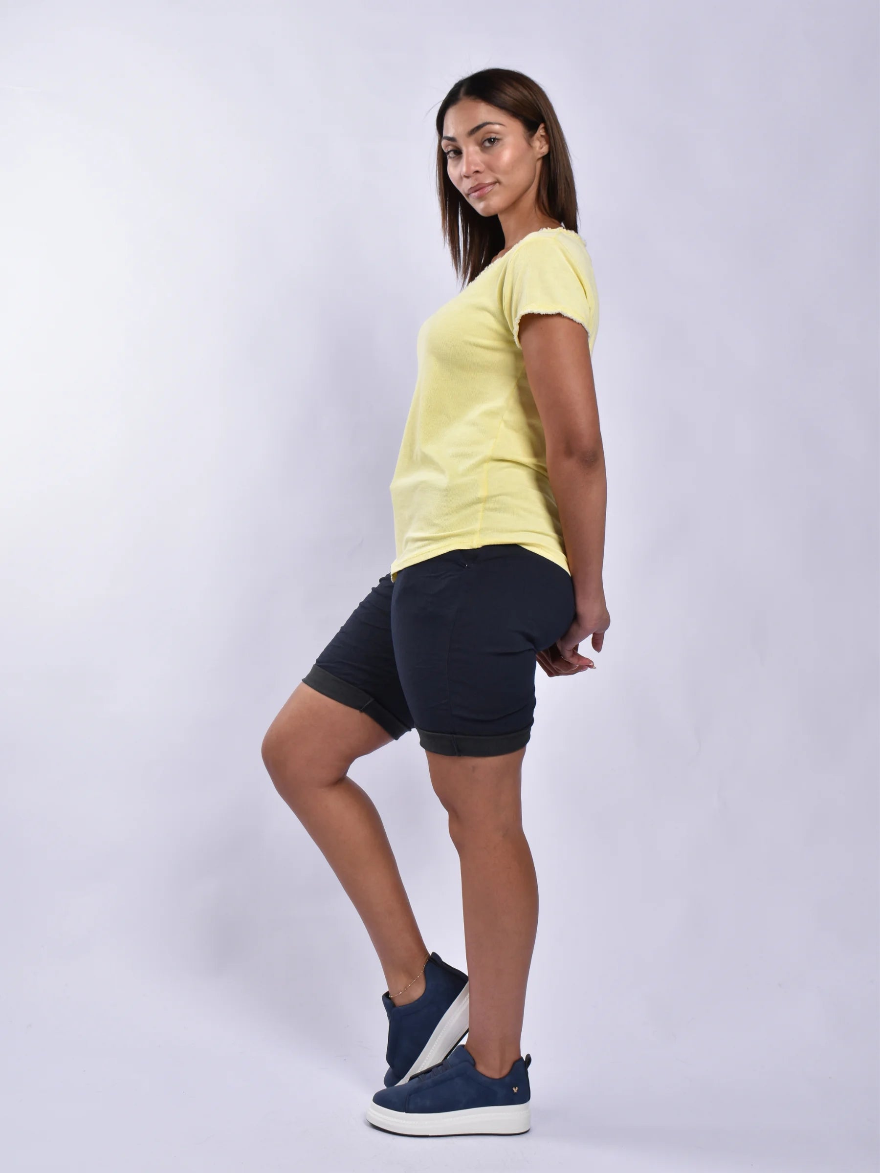 Made In Italy V-neck Top