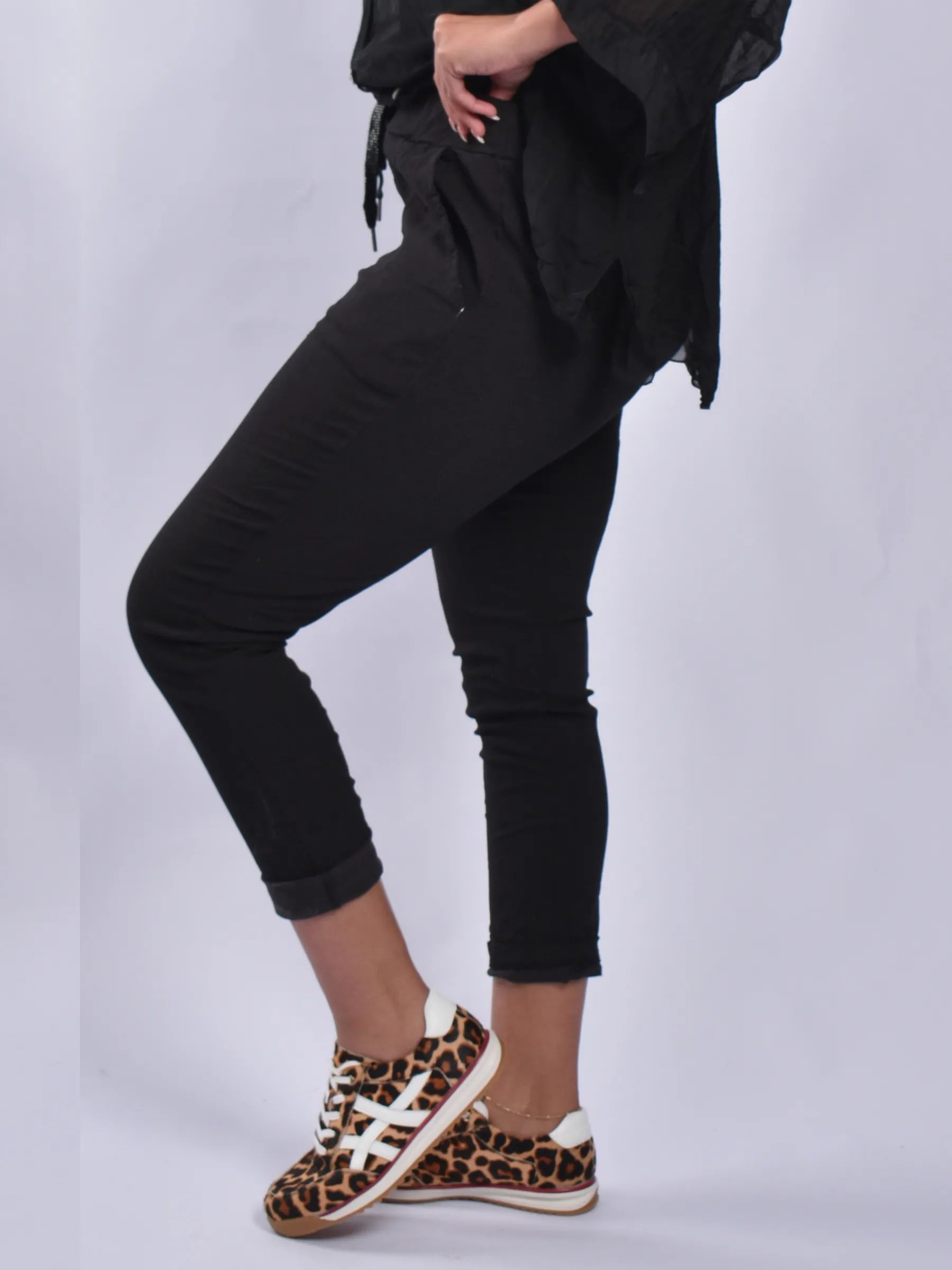 Made In Italy Drawstring Pants