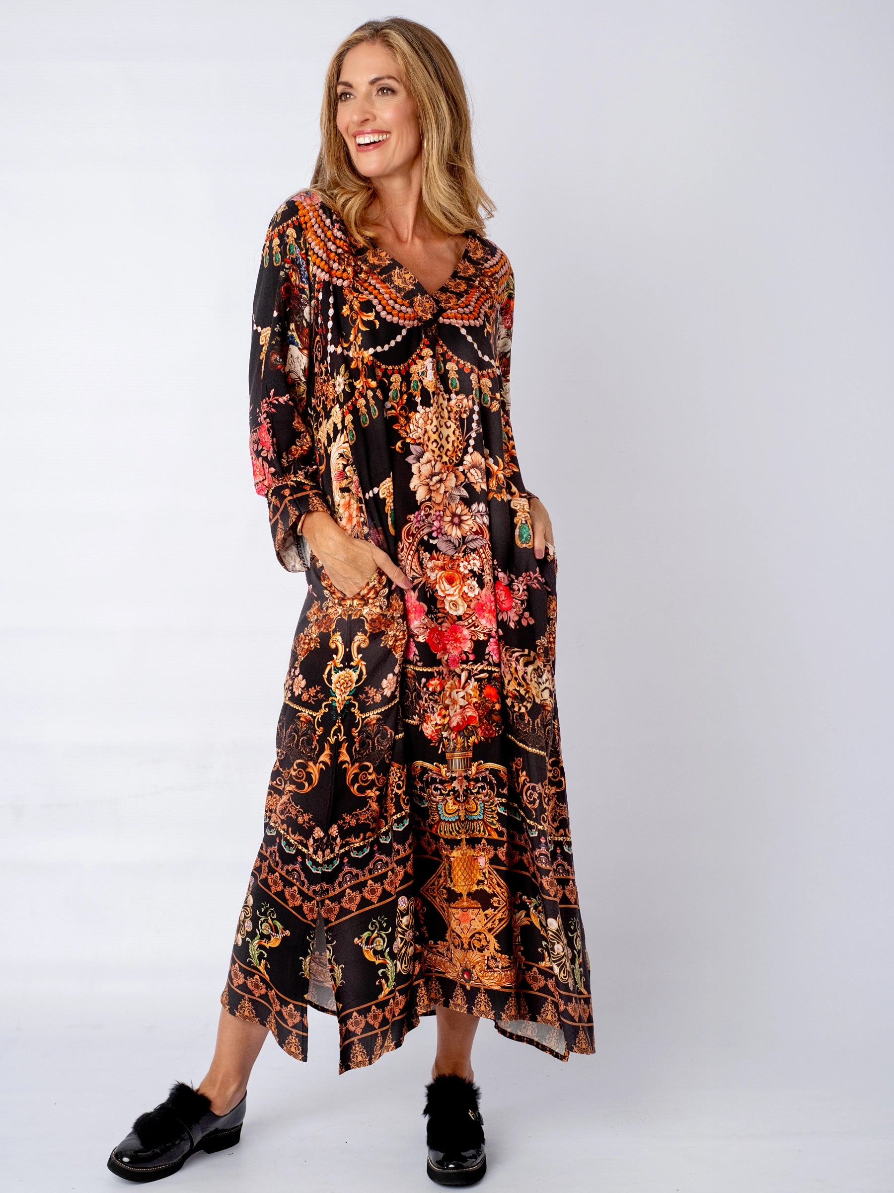 ICONIC TUMERIC GLORIA DRESS