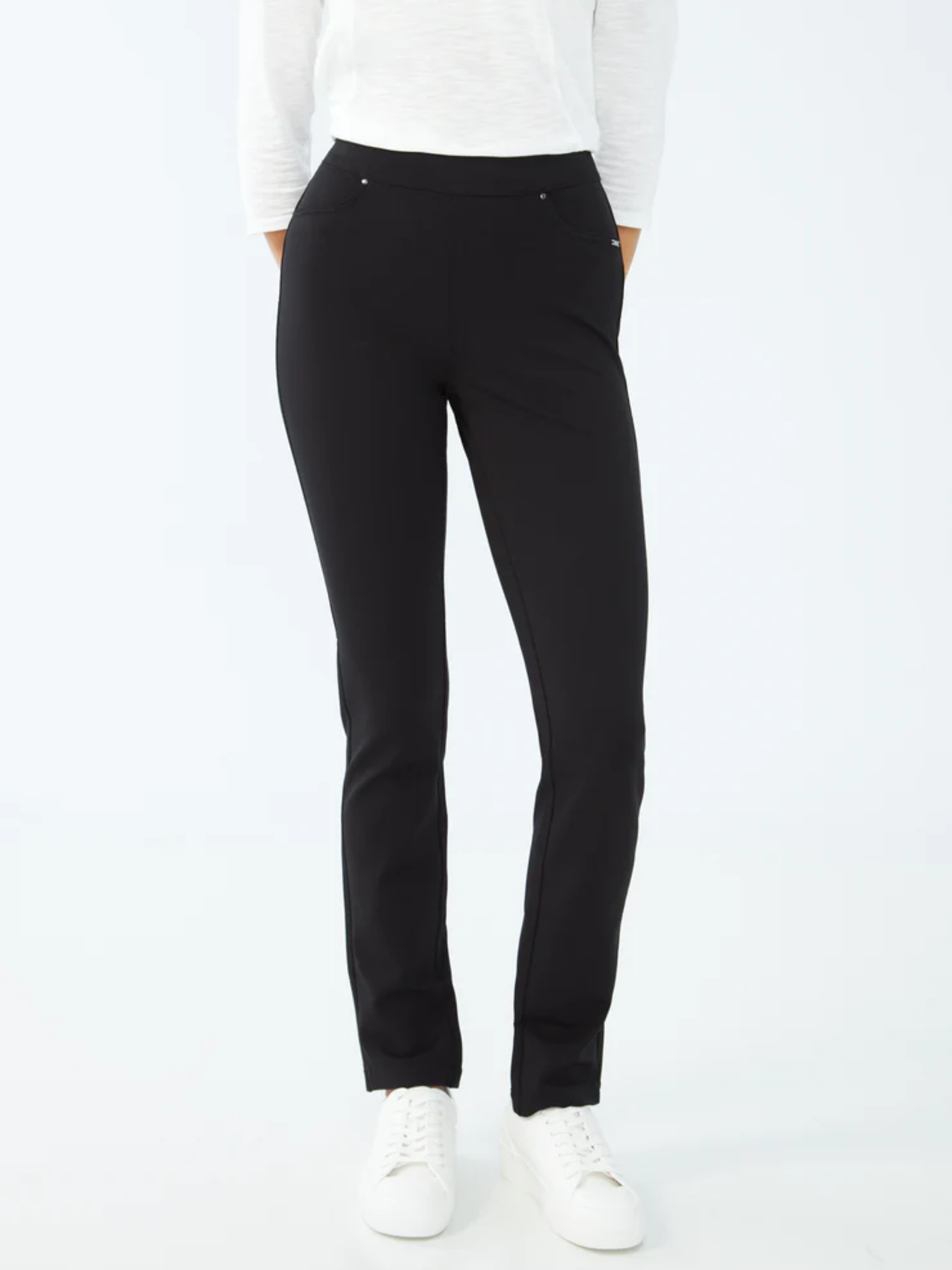 FDJ NAVY PDR SLIM JEGGING