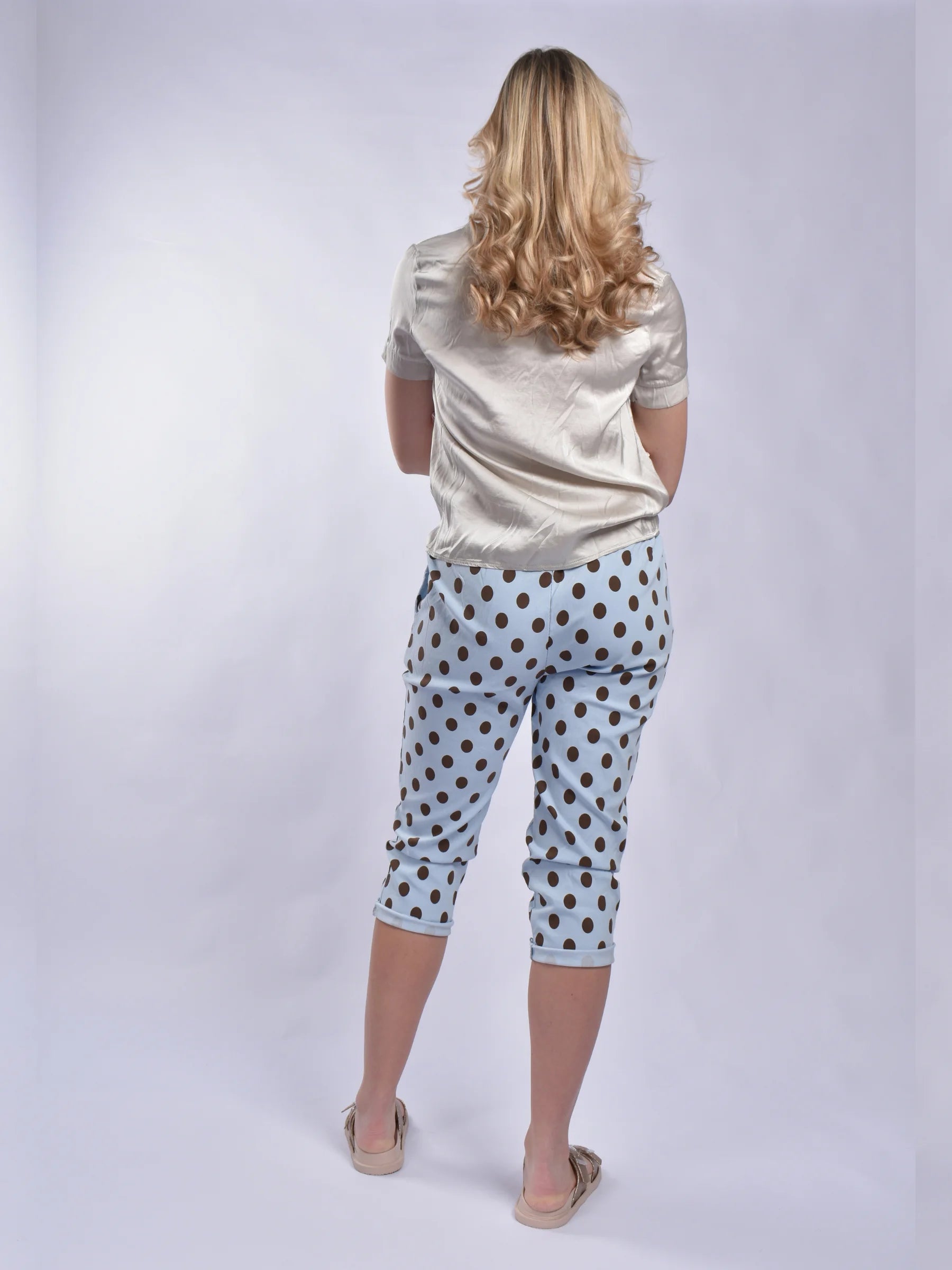 Made In Italy Polkadot Pants