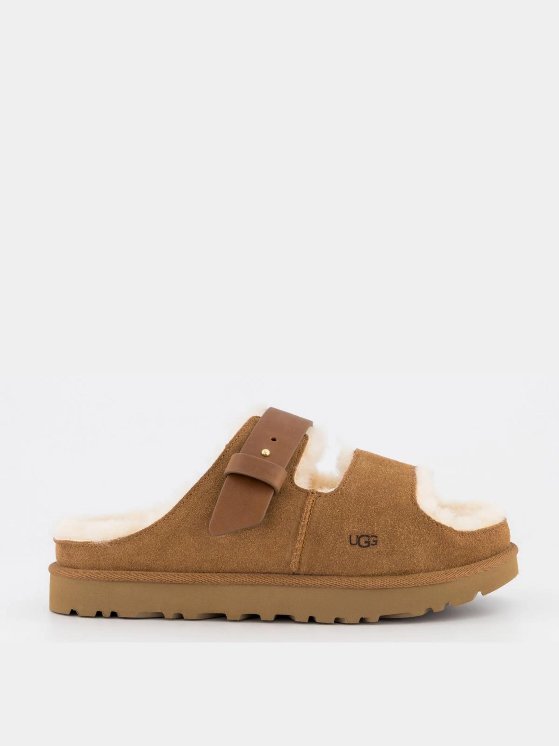 UGG CHESNUT GREENPORT STRAP SLIDE