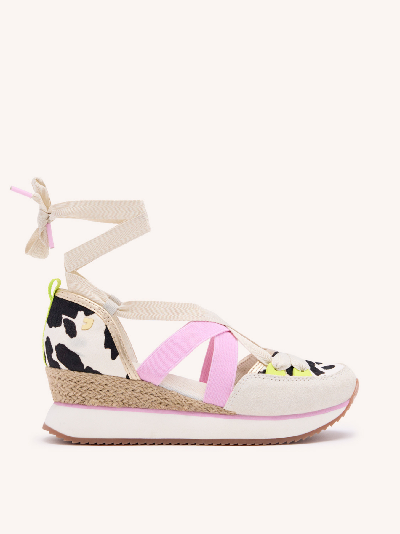 GIOSEPPO  COWPRINT LUDLOW ESPADRILLE
