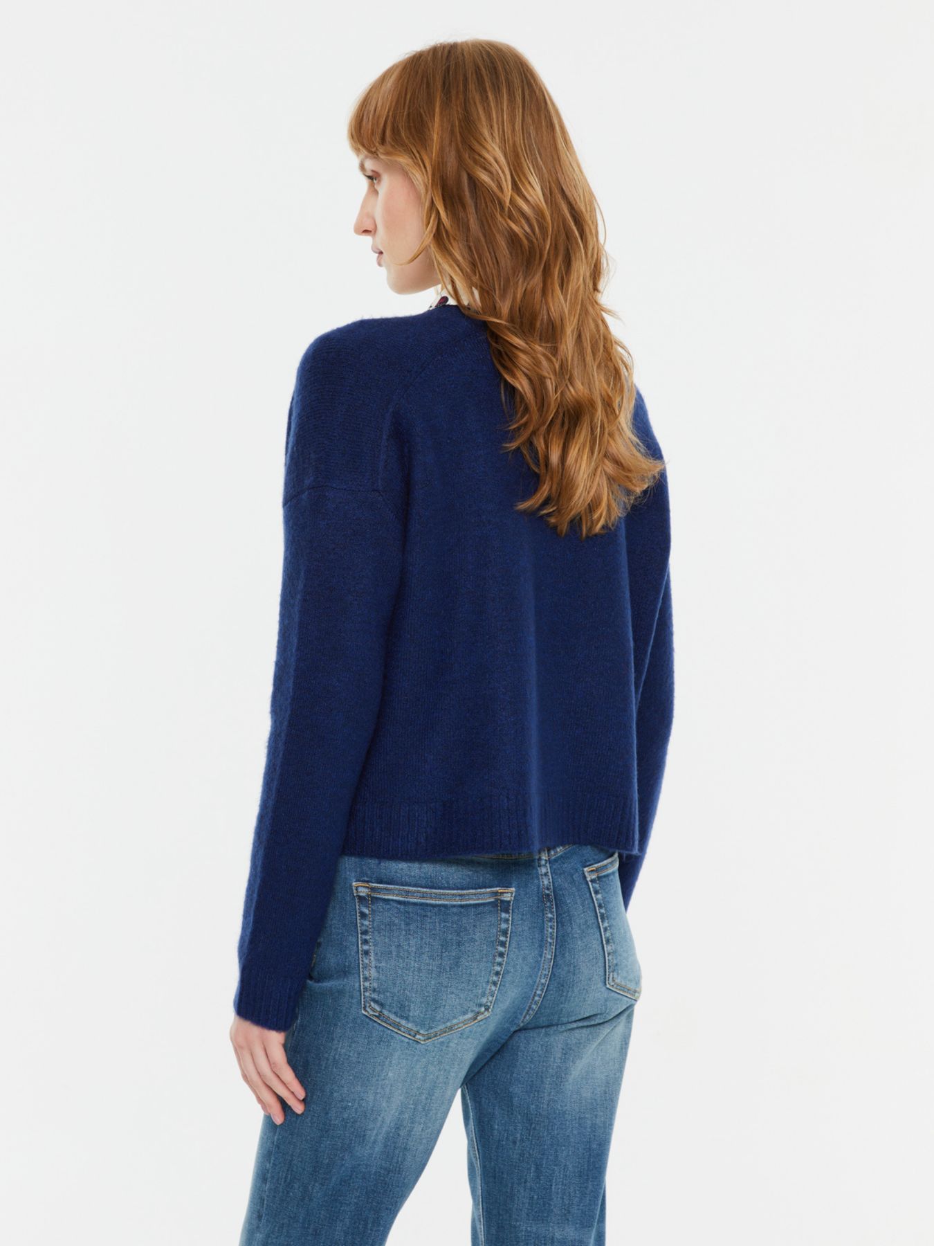ANDAM BLUE CARDIGAN