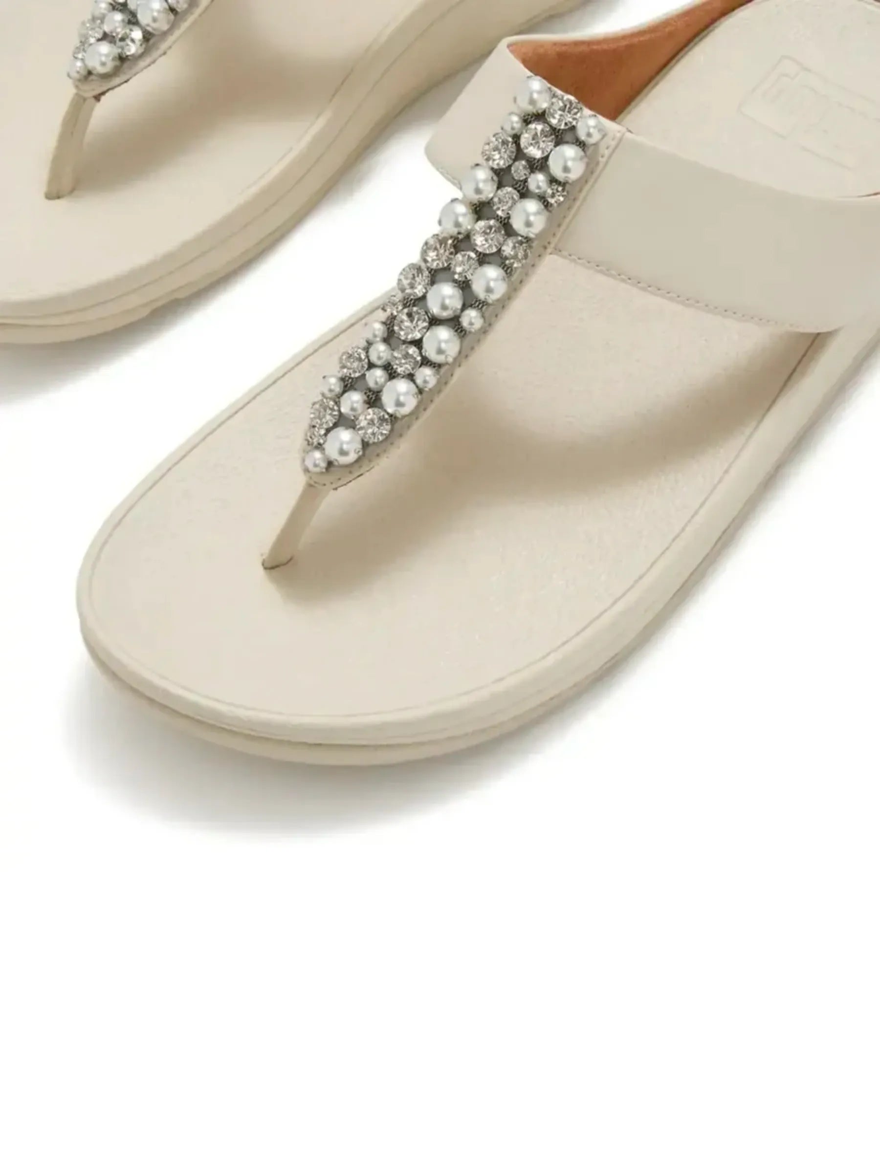 FIT FLOP FINO PEARLS & CRYSTAL SANDAL