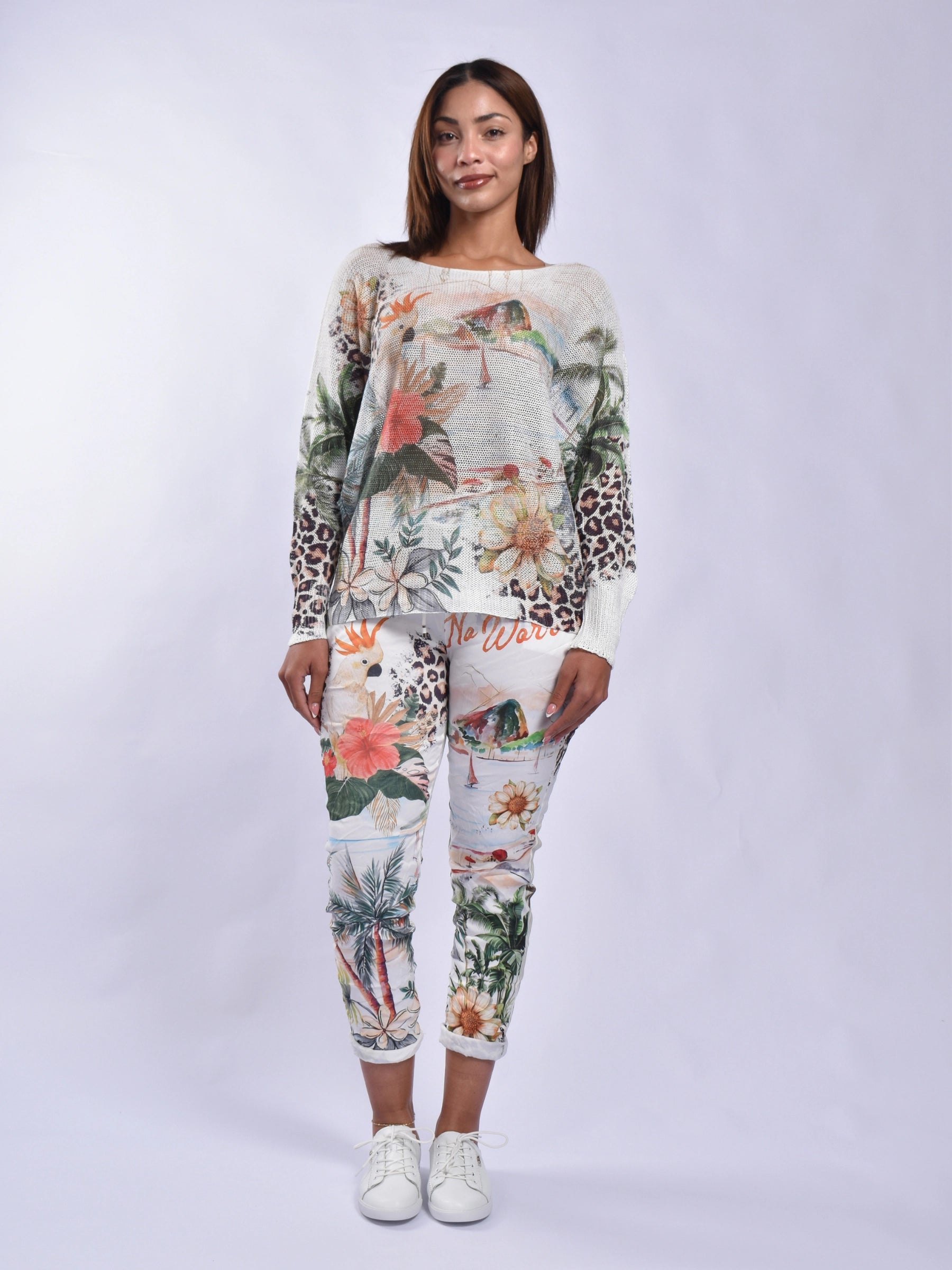 MADE IN ITALY MULTI KNIT TOP