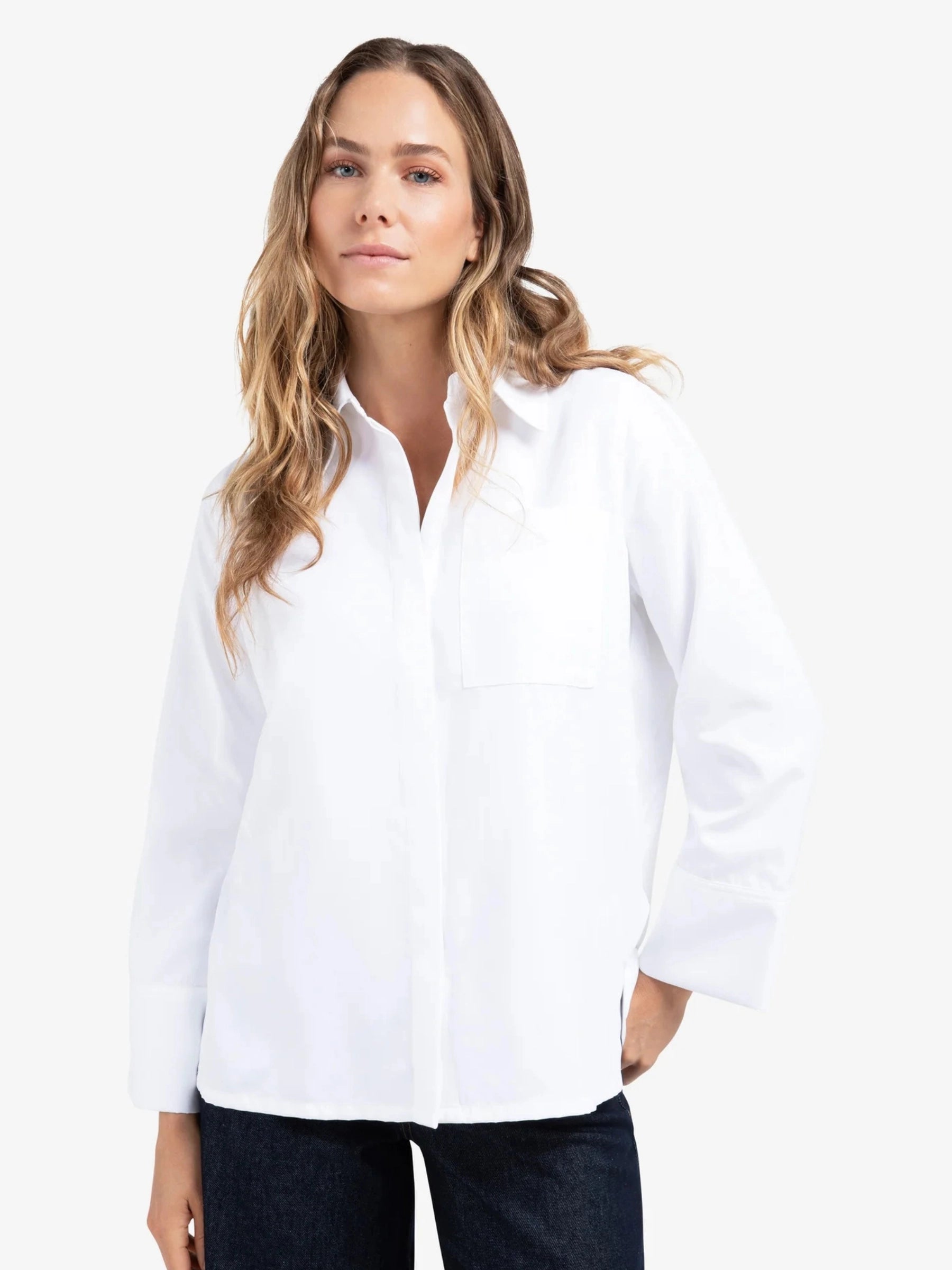 YAYA PURE WHITE BLOUSE