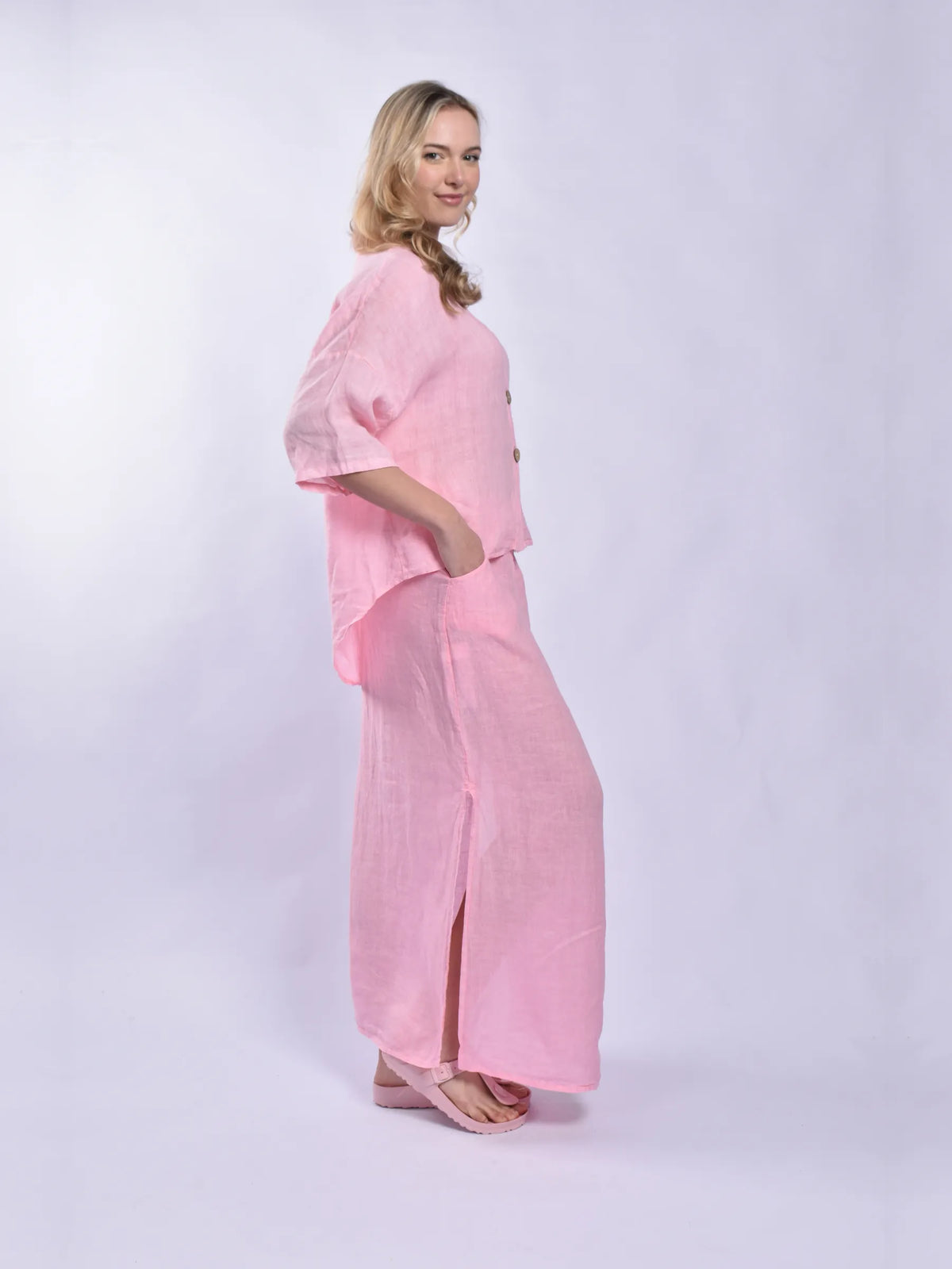 Made In Italy Linen Shirt
