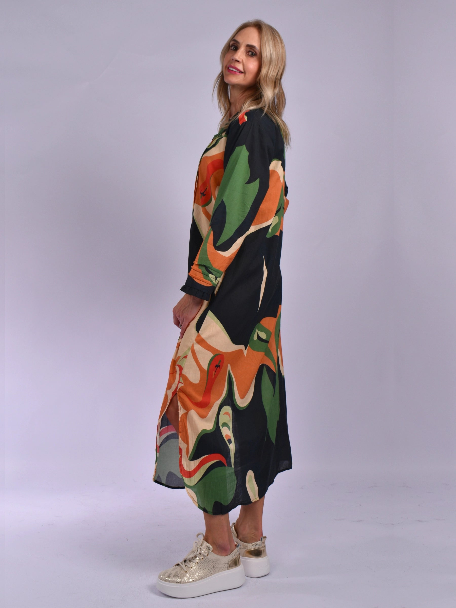 JOLIE MULTI COLOUR LUNA DRESS