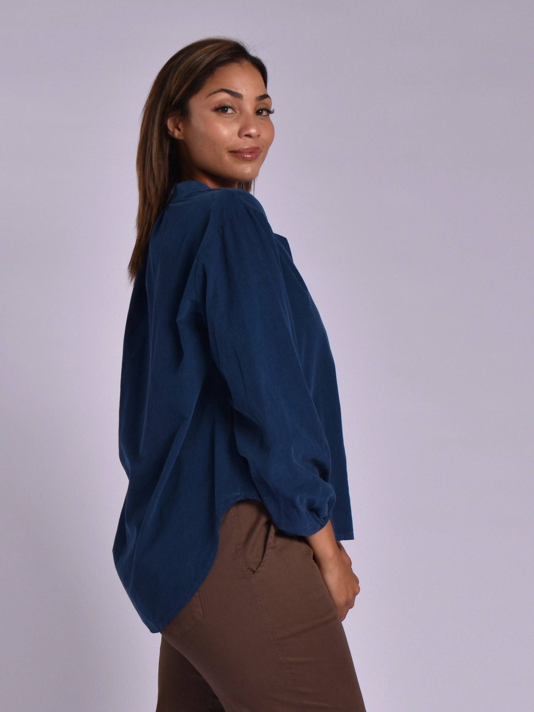 MADE IN ITALY BLACK BLOUSE