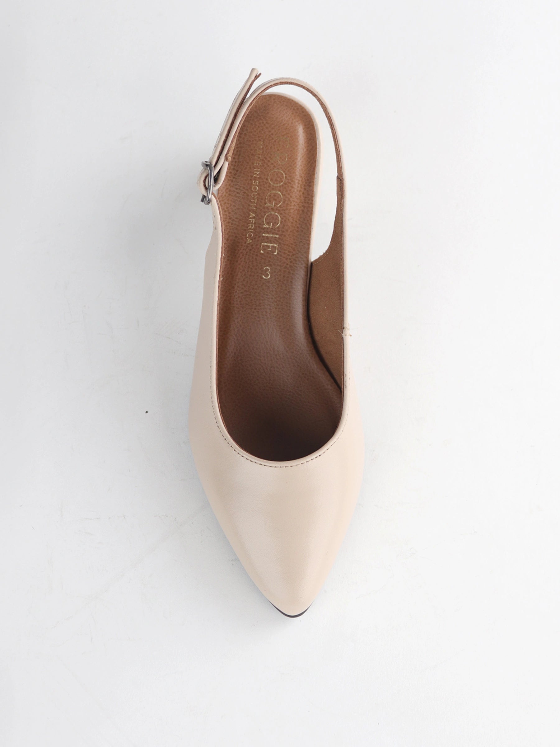 FROGGIE SLING BACK BLOCK HEEL