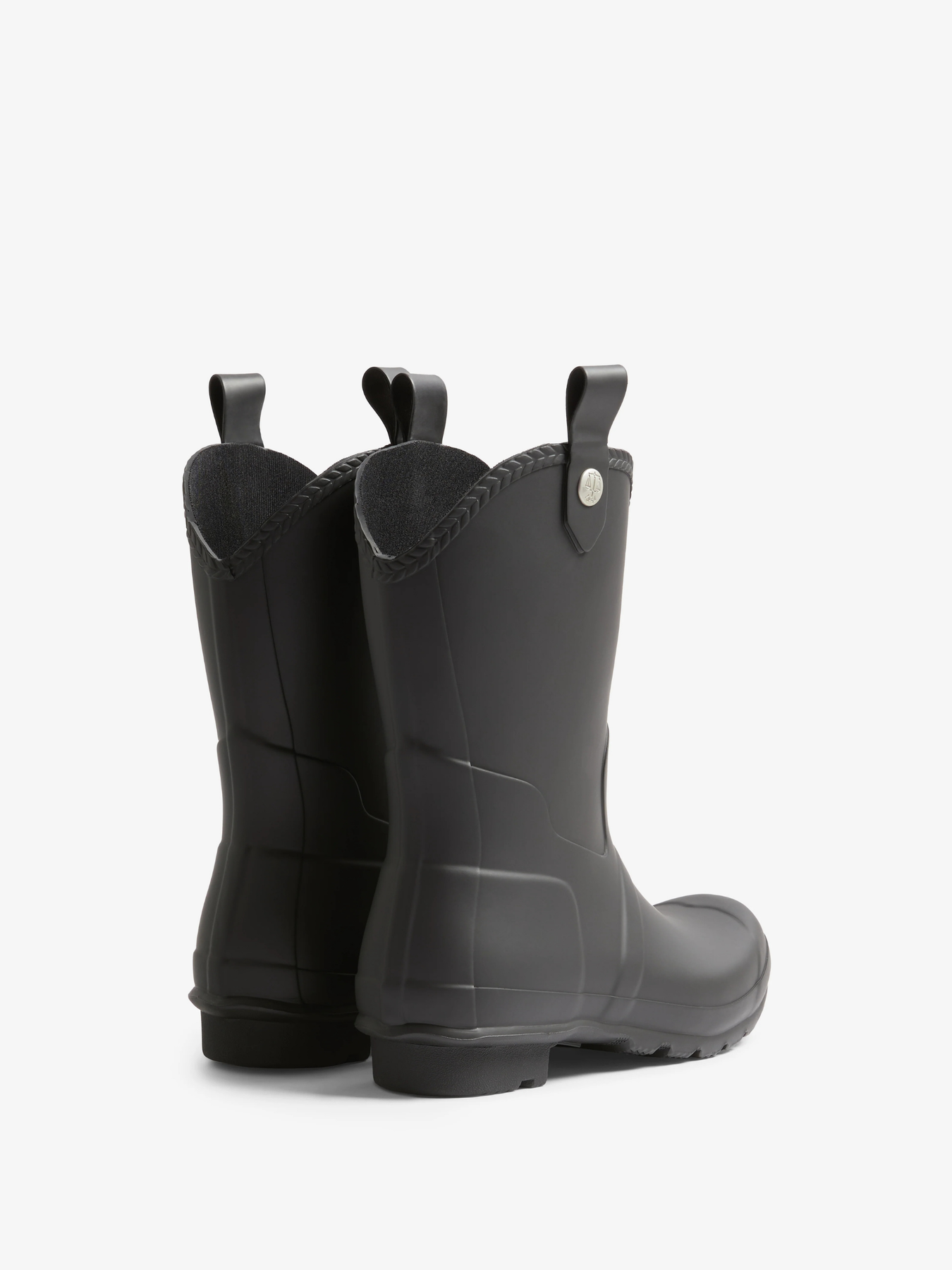 HUNTER BLACK ORIGINAL COWBOY WELLINGTON BOOT
