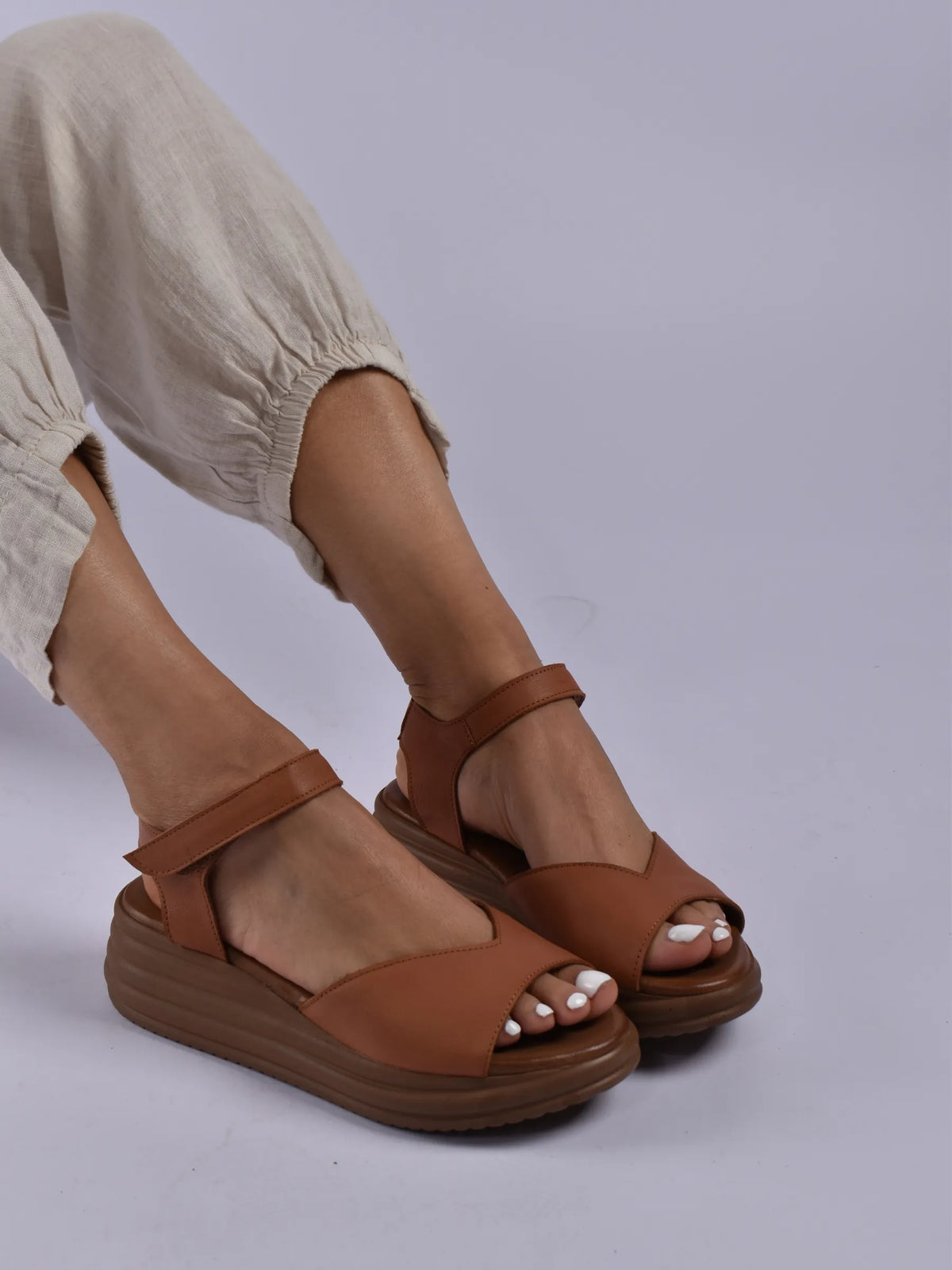 Bueno Leather Sandal