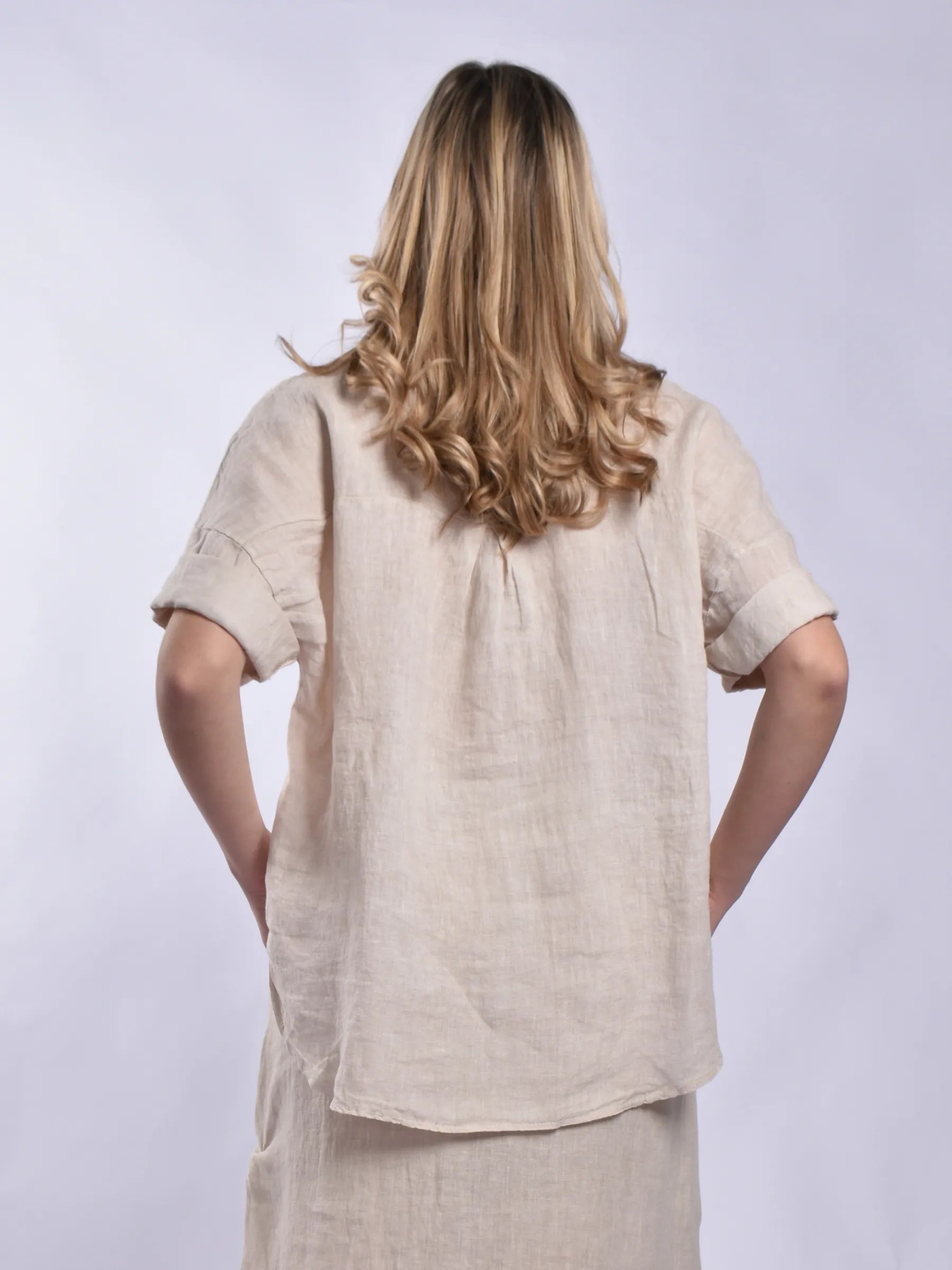 Made In Italy Linen Shirt