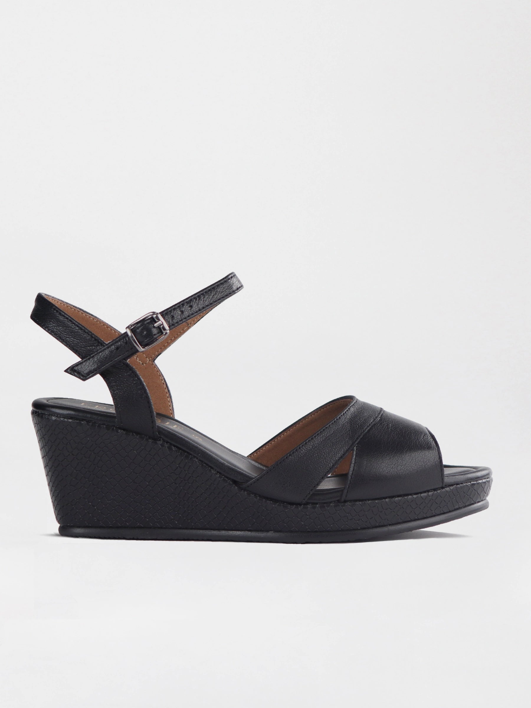 FROGGIE SLIN BACK PEEP TOE WEDGE