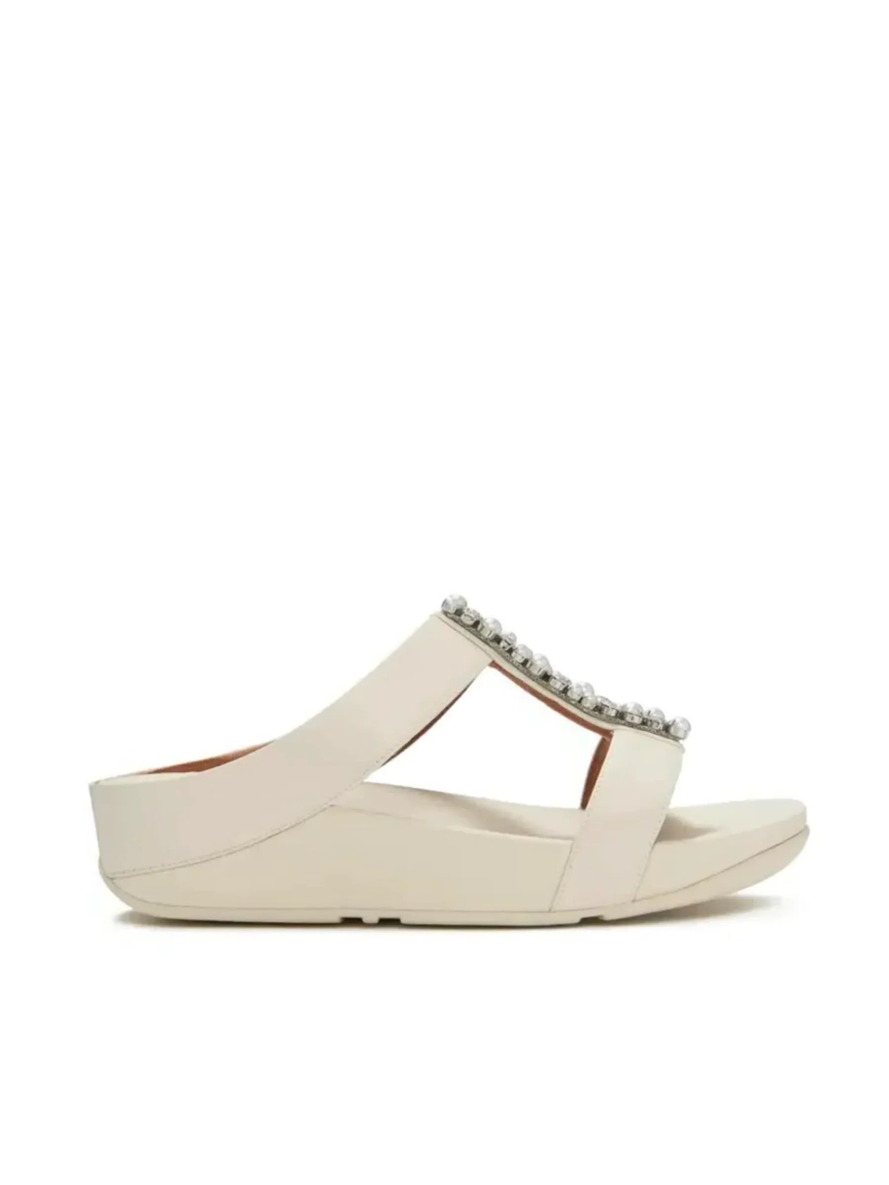 FIT FLOP FINO PEARL & CRYSTAL H-BAR SANDAL