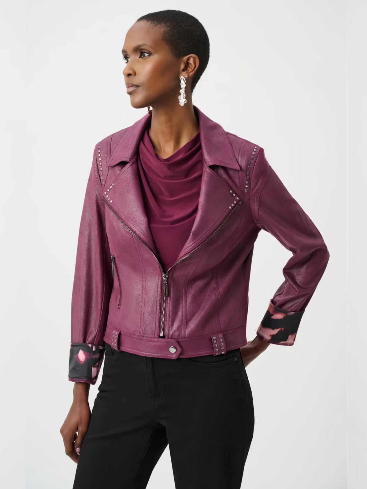 Joseph Ribkoff Biker Jacket