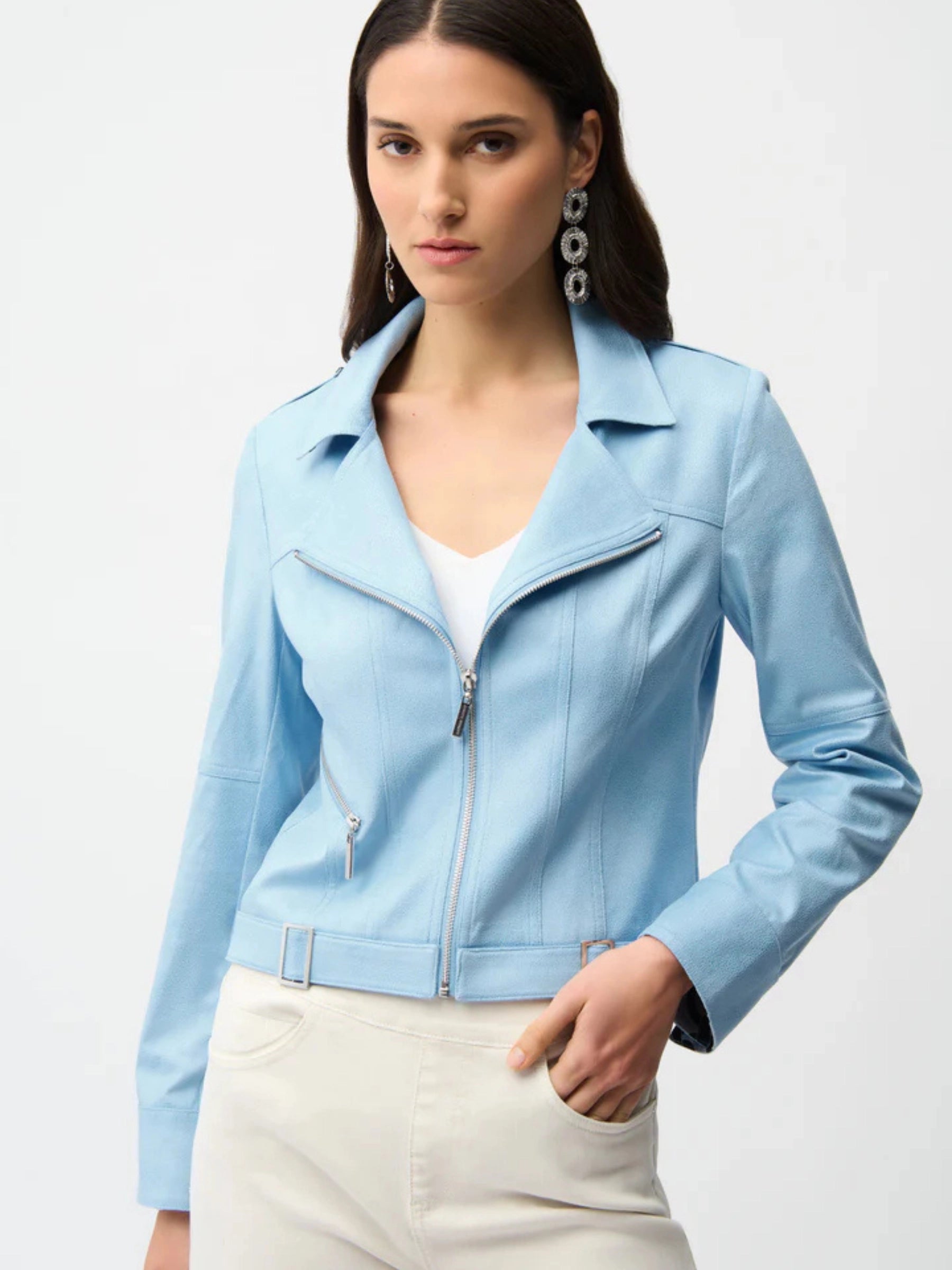 JOSEPH RIBKOFF LDS JACKET - SKYBLUE