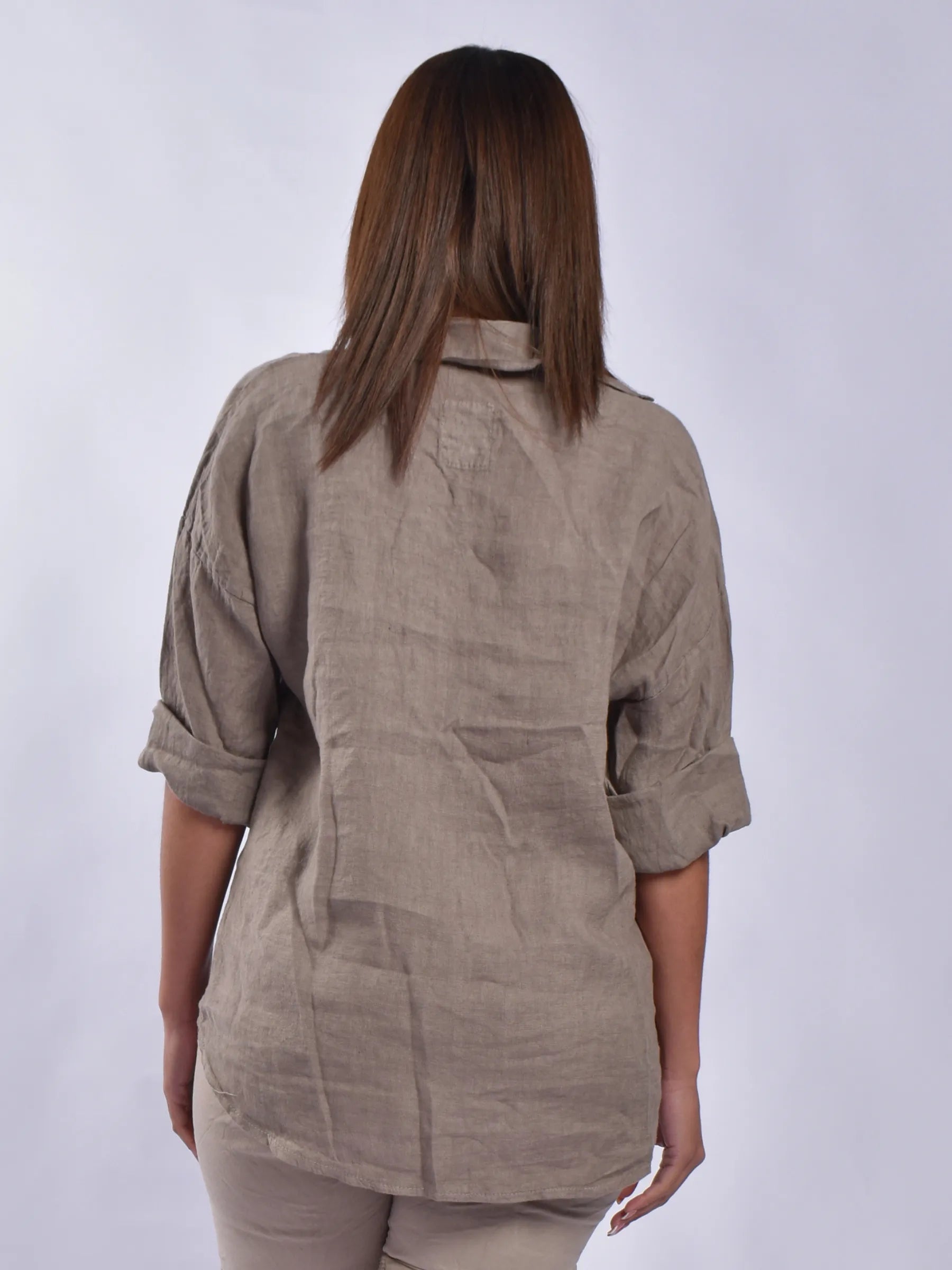 Made In Italy Linen Shirt