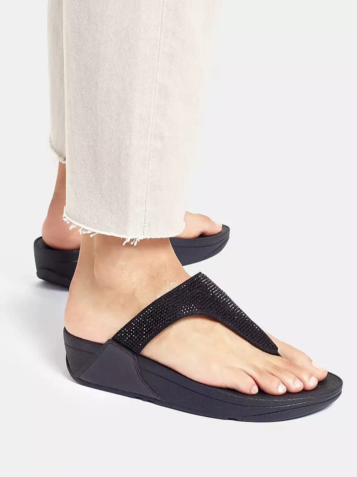 FitFlop Lulu Crystal Sandals