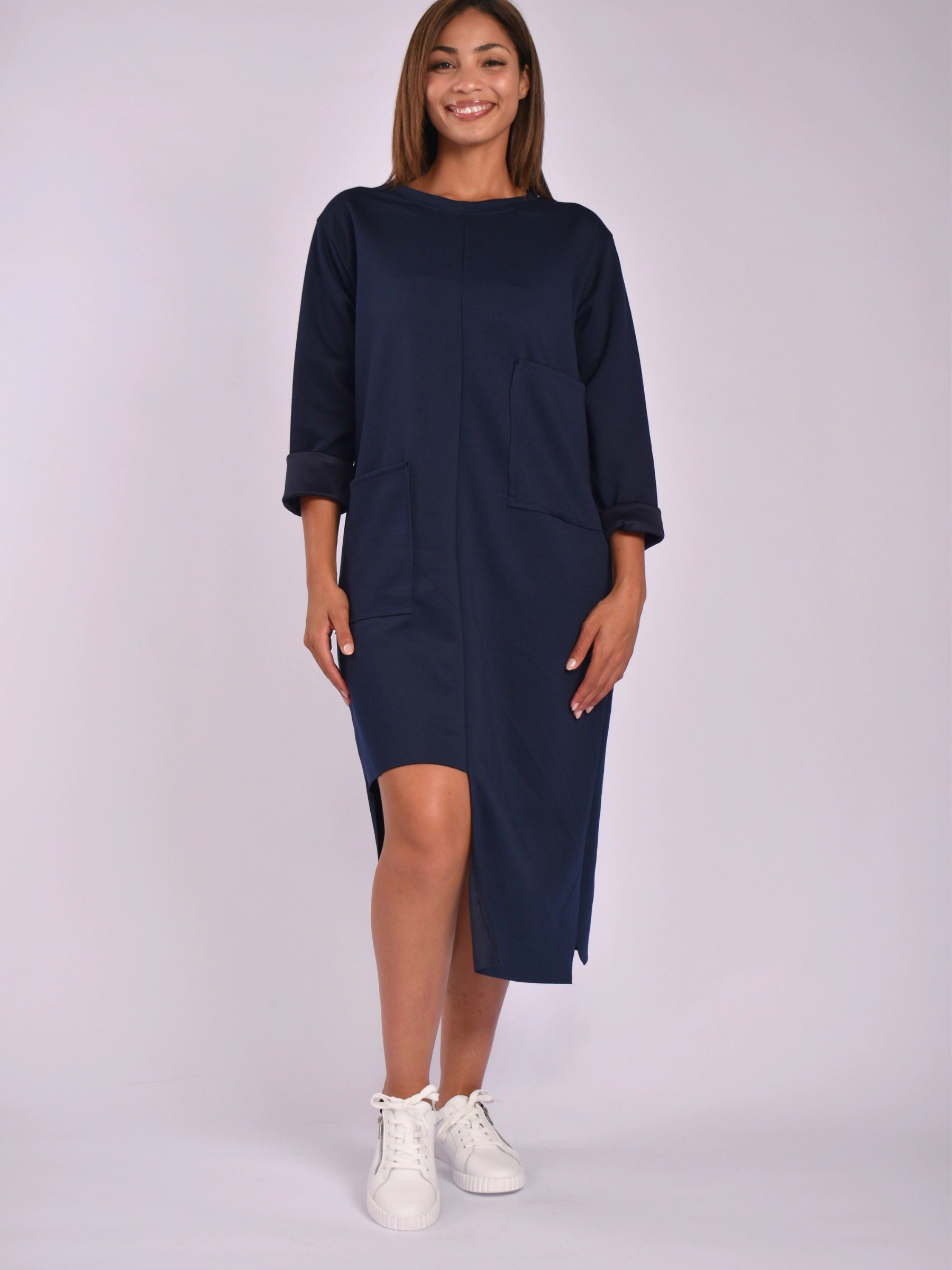 MADE IN ITALY DARK BROWN DRESS