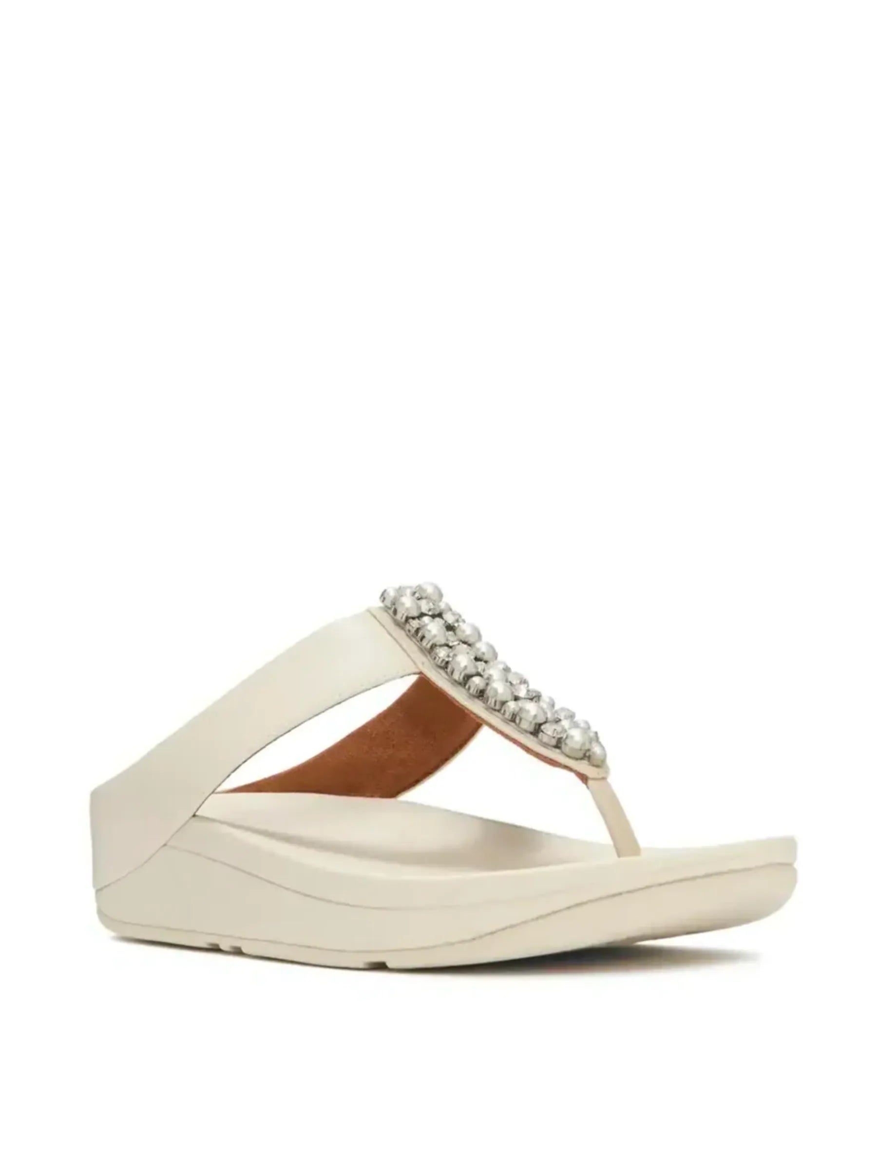 FIT FLOP FINO PEARLS & CRYSTAL SANDAL