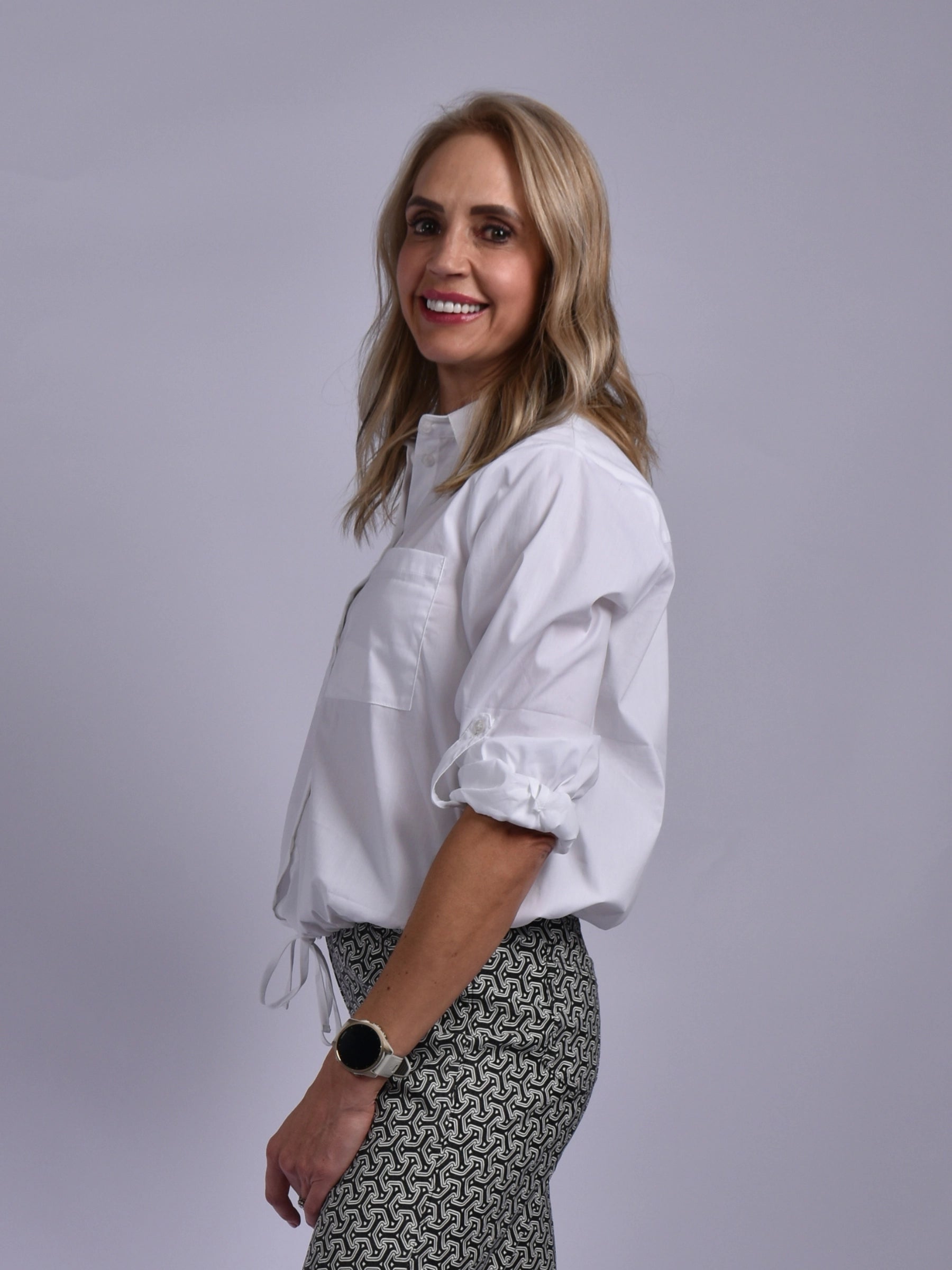 JOLIE WHITE ERICA SHIRT
