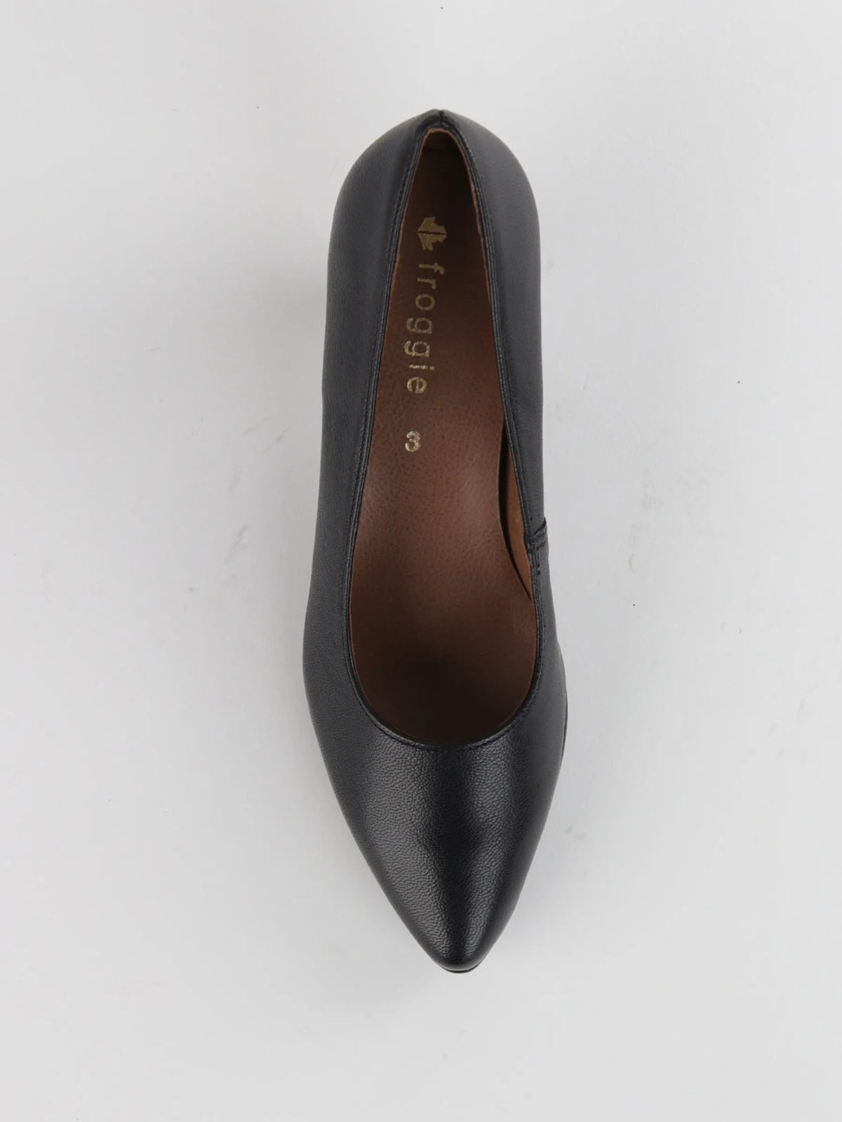 Froggie Kitten Heel Court Shoe