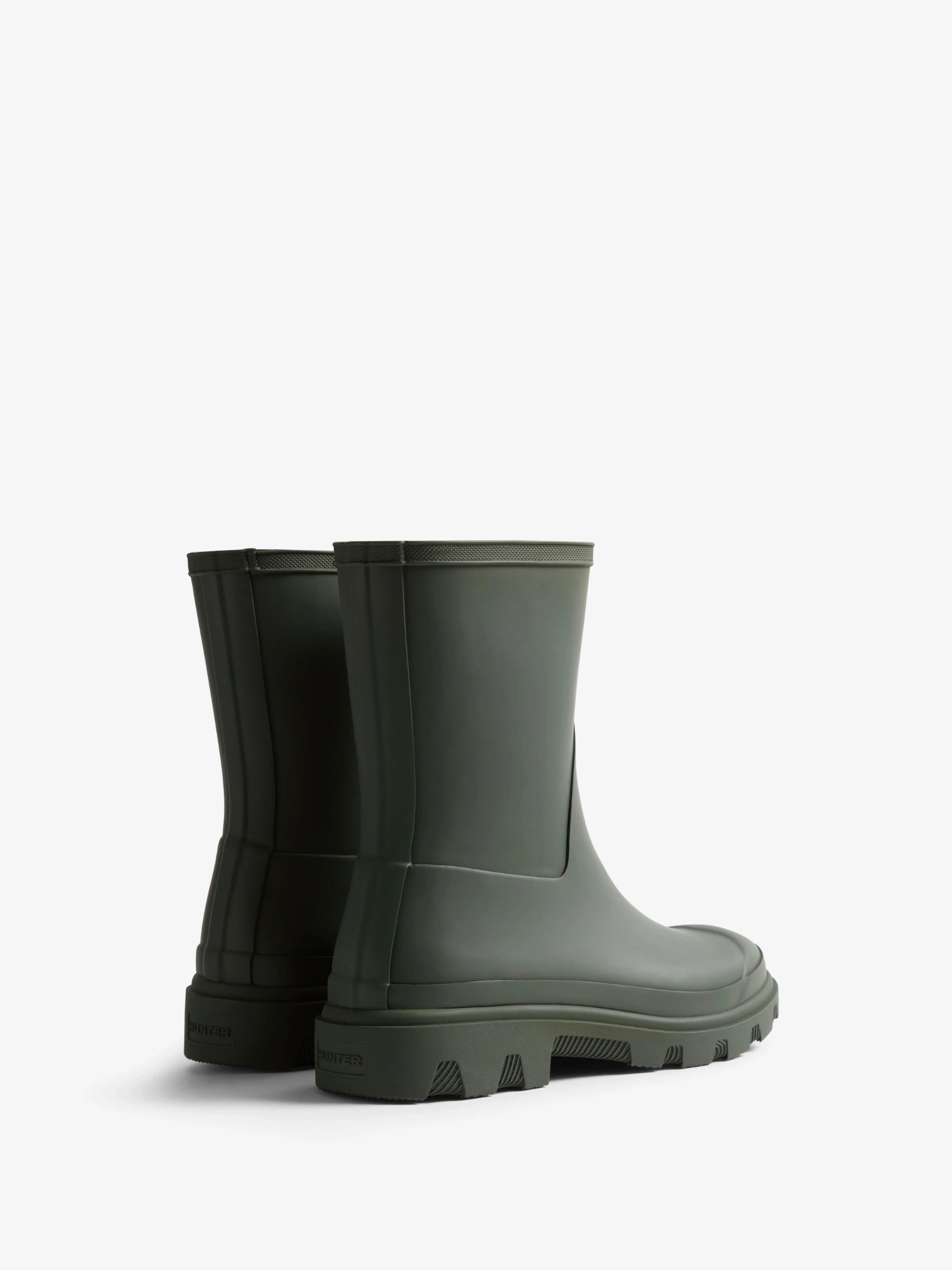 HUNTER BOOTS BLACK DOWNPOUR SHORT BOOTS
