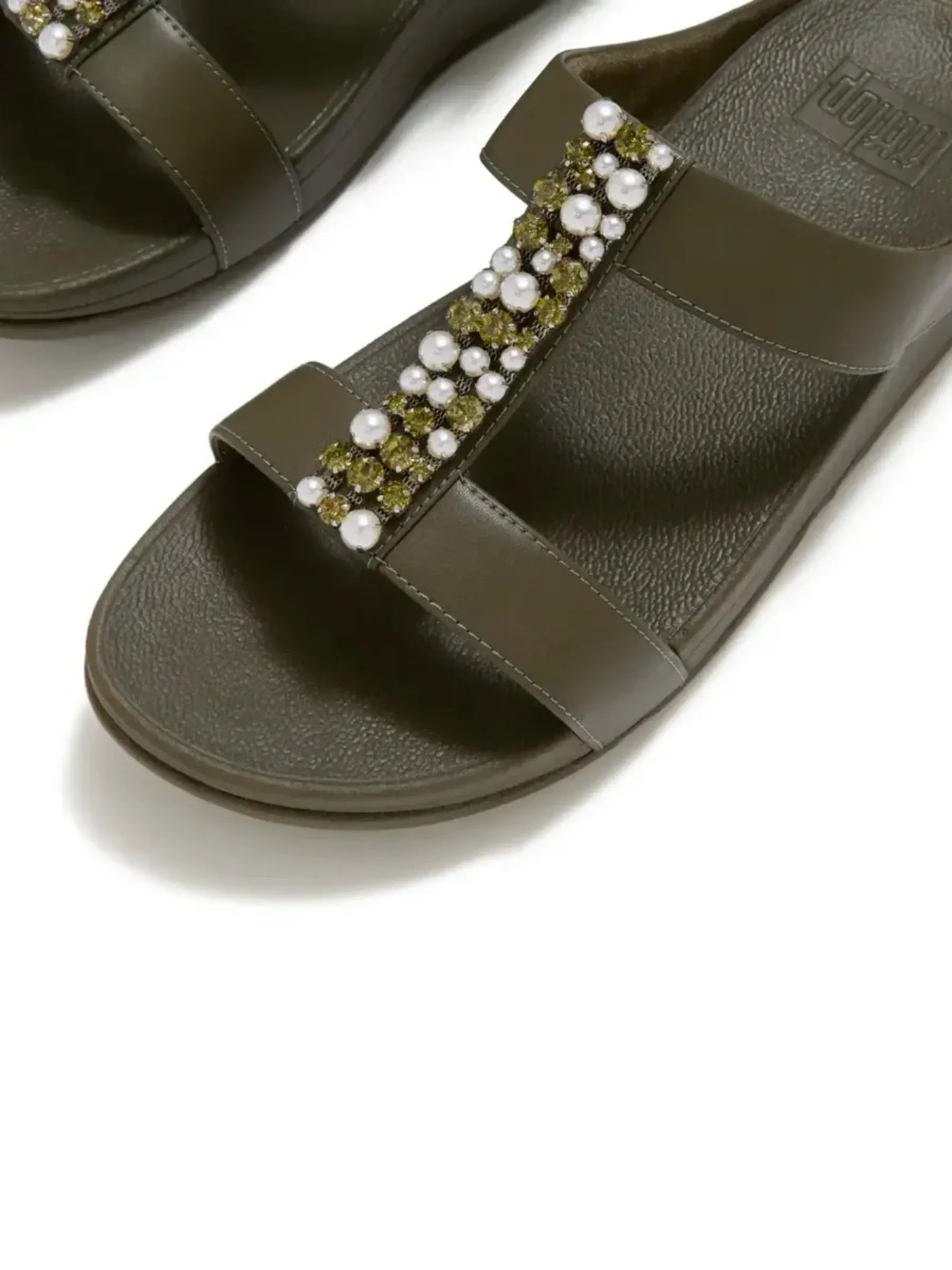 FIT FLOP FINO PEARL & CRYSTAL H-BAR SANDAL