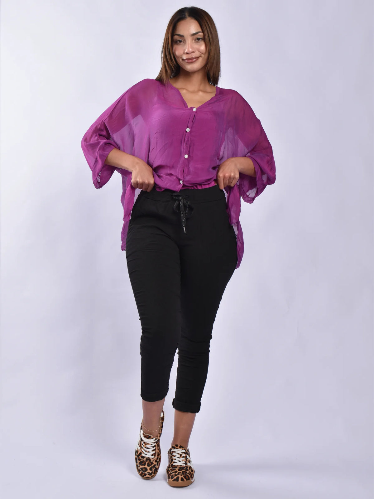 Made In Italy Drawstring Pants