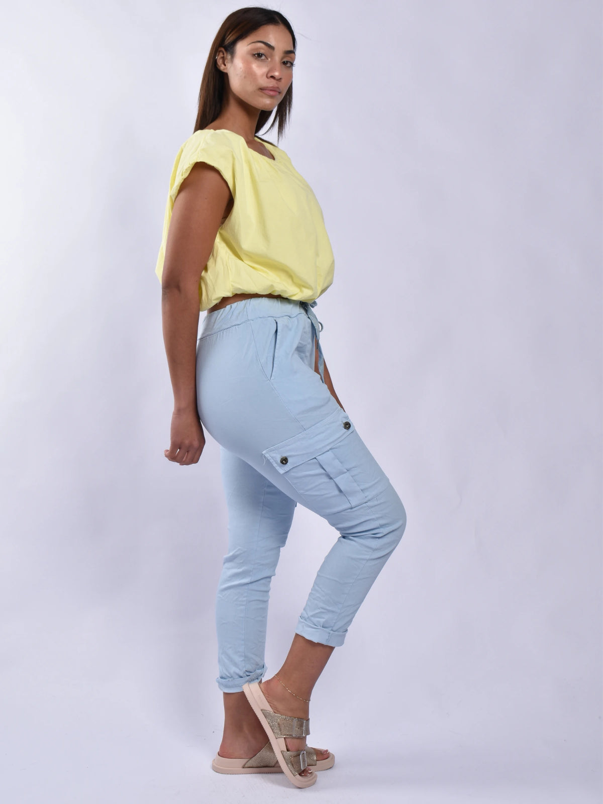 Made In Italy Side Pockets Pants