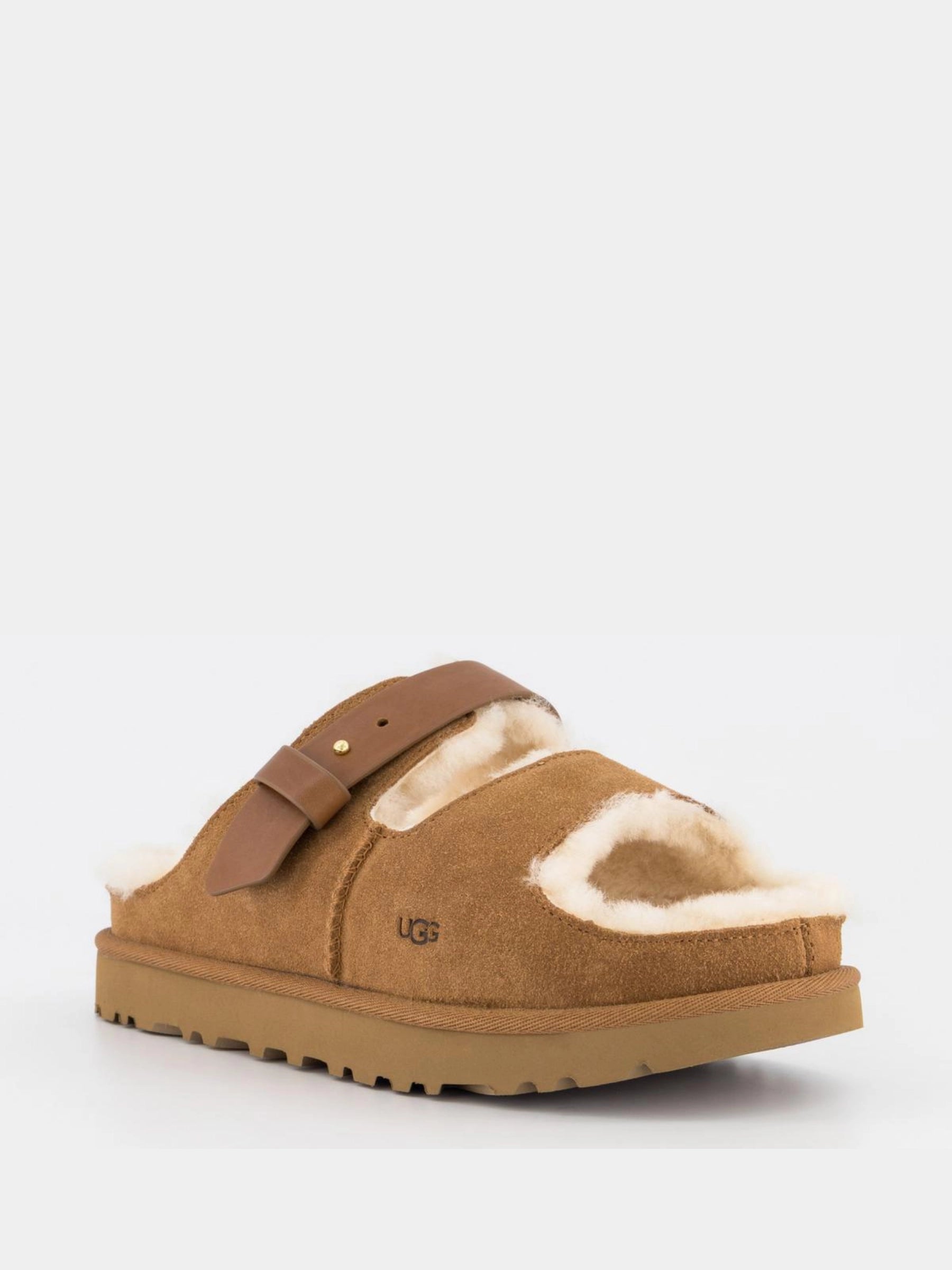 UGG CHESNUT GREENPORT STRAP SLIDE