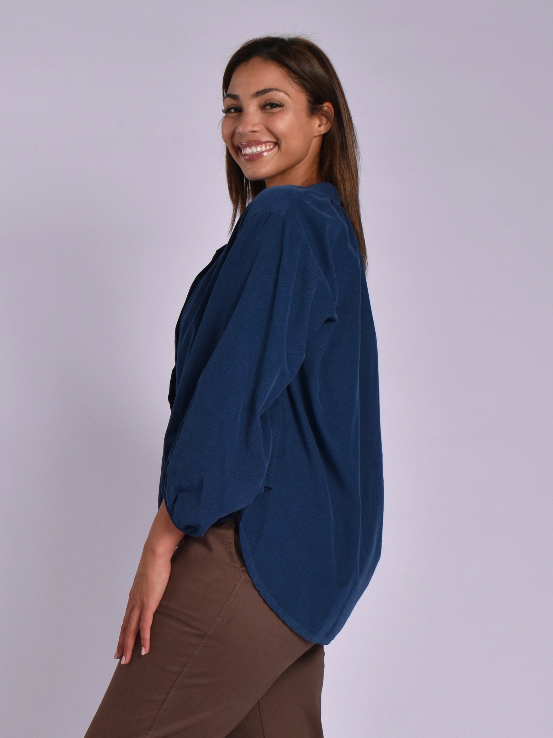 MADE IN ITALY BLACK BLOUSE