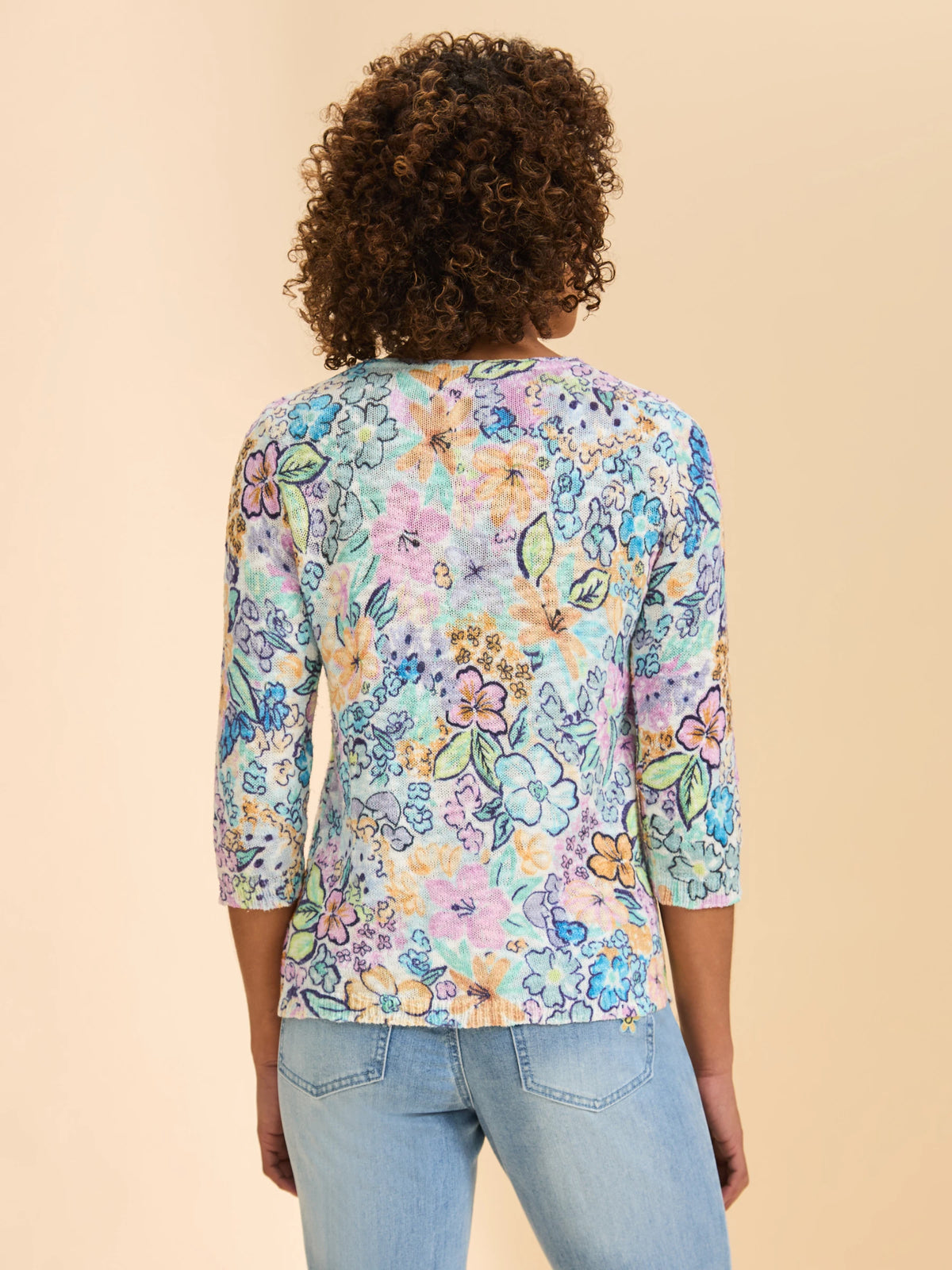 FDJ 3/4 Sleeve Sweater