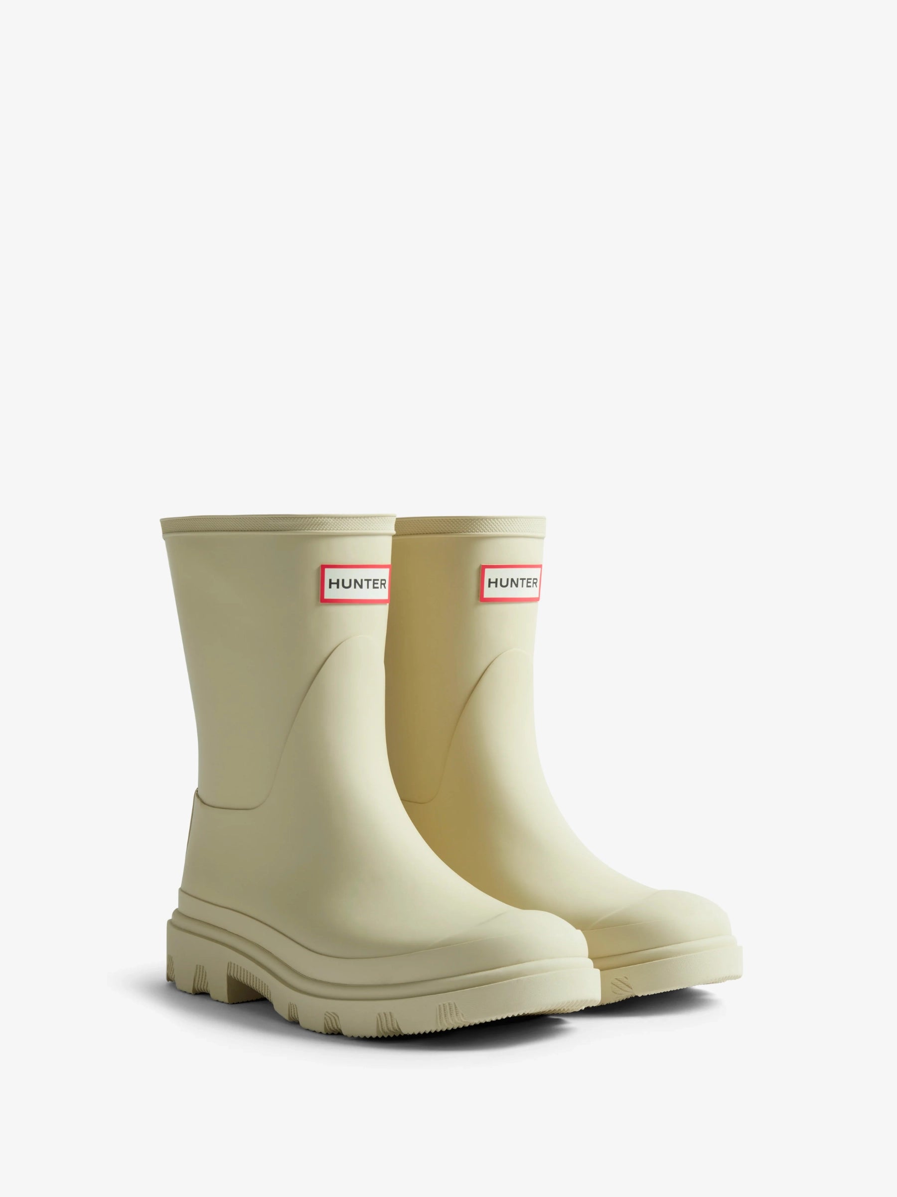 HUNTER BOOTS BLACK DOWNPOUR SHORT BOOTS