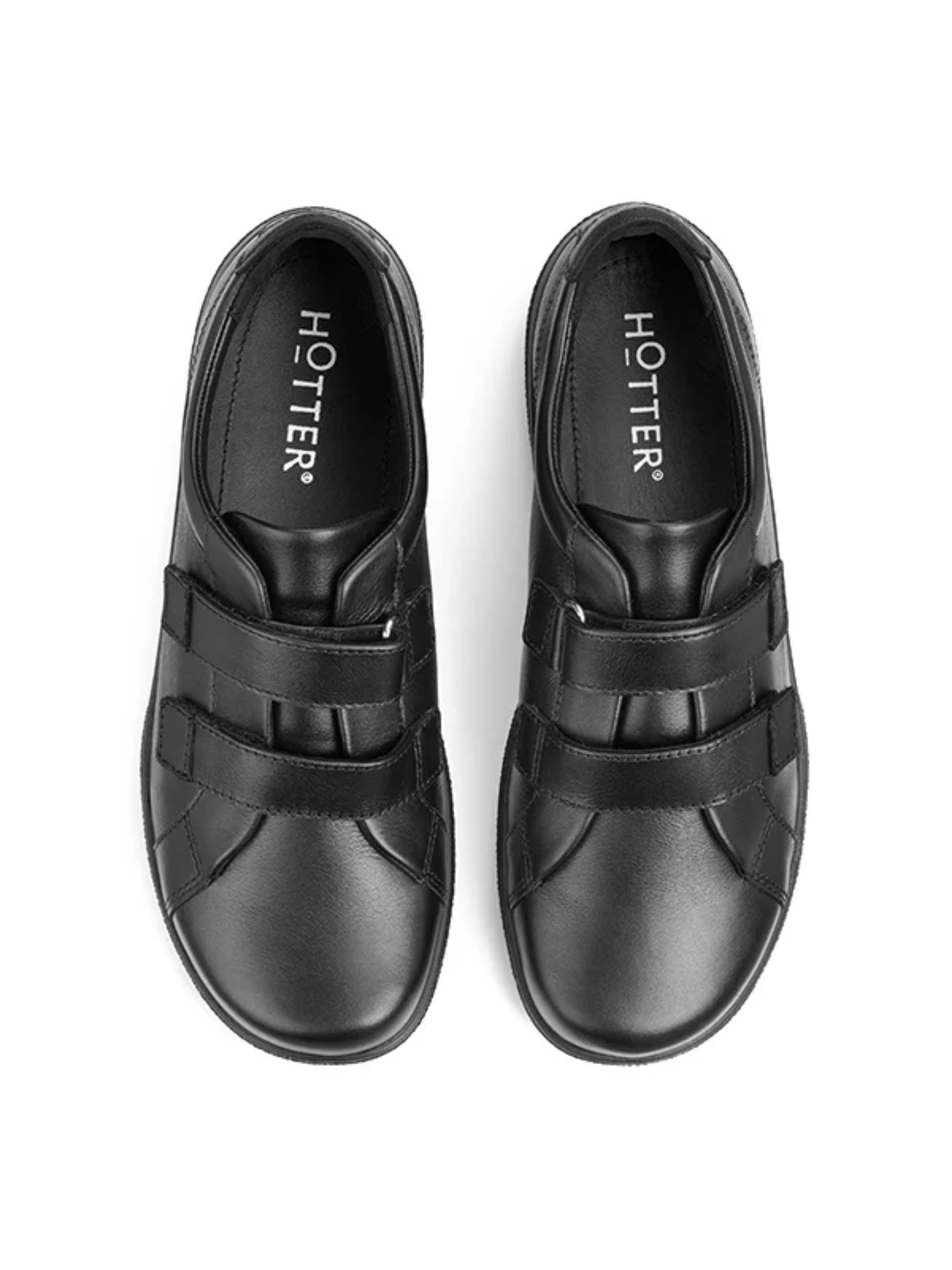 HOTTER BLACK LEAP SHOE