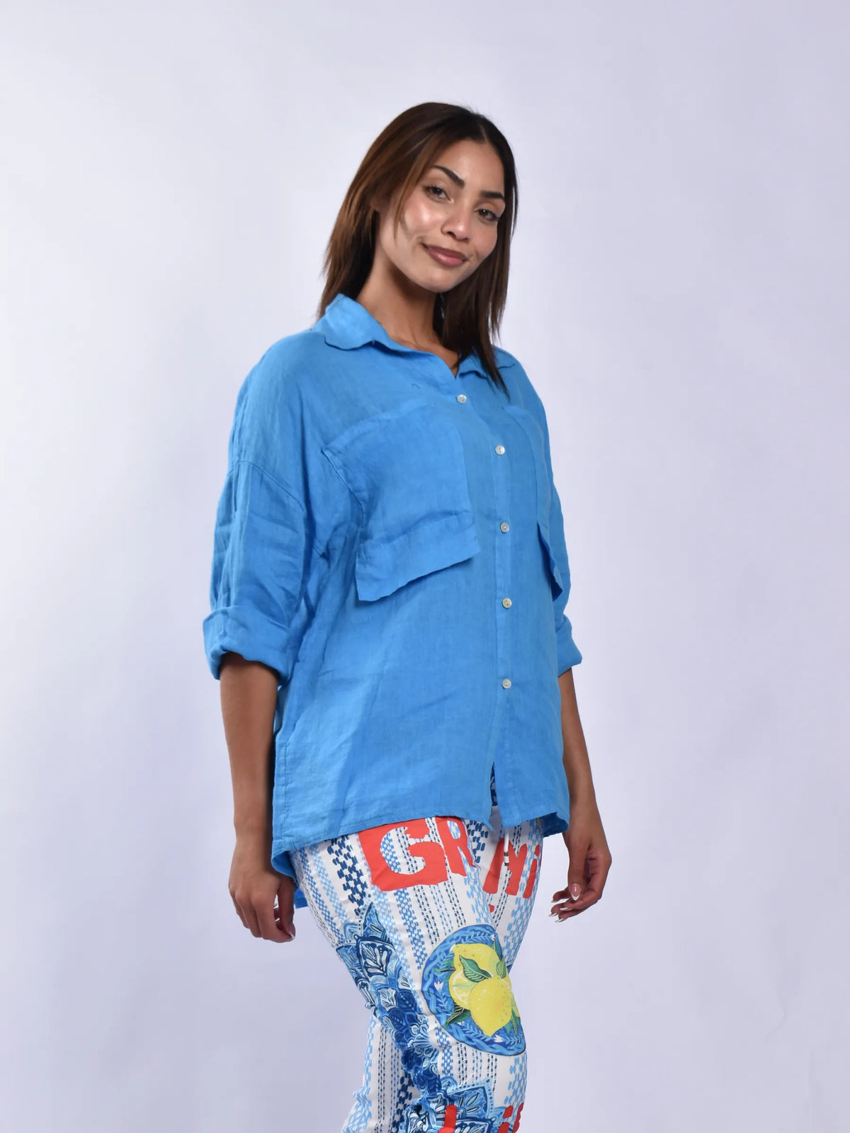Made In Italy Linen Shirt